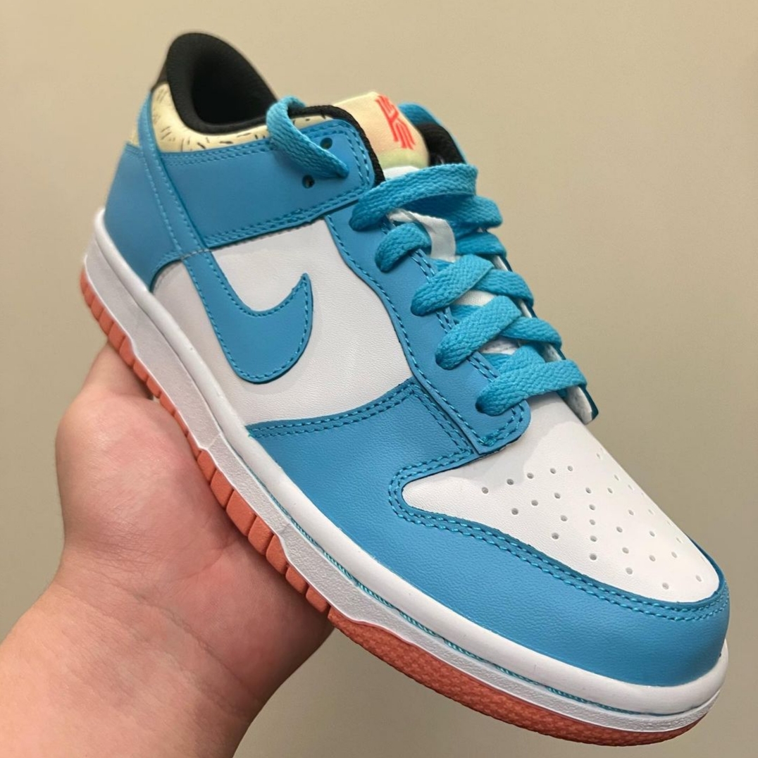 (GS) Nike x Kyrie Dunk Low SE Baltic Blue 착용 스타일