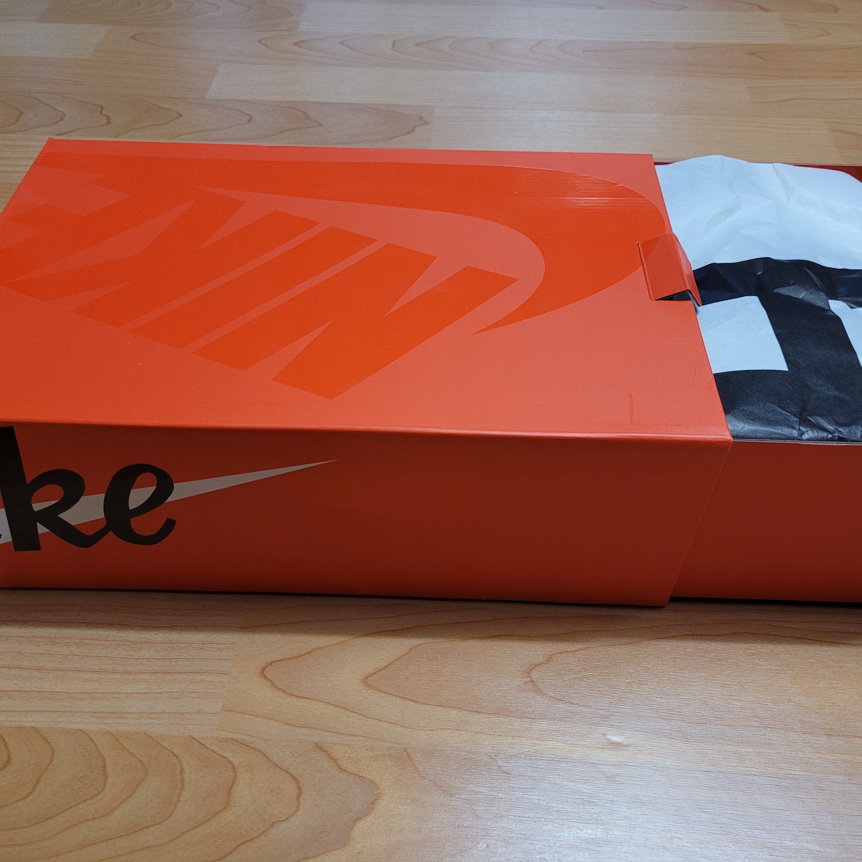 Nike x Sacai VaporWaffle Black and Gum 착용 스타일 - 2