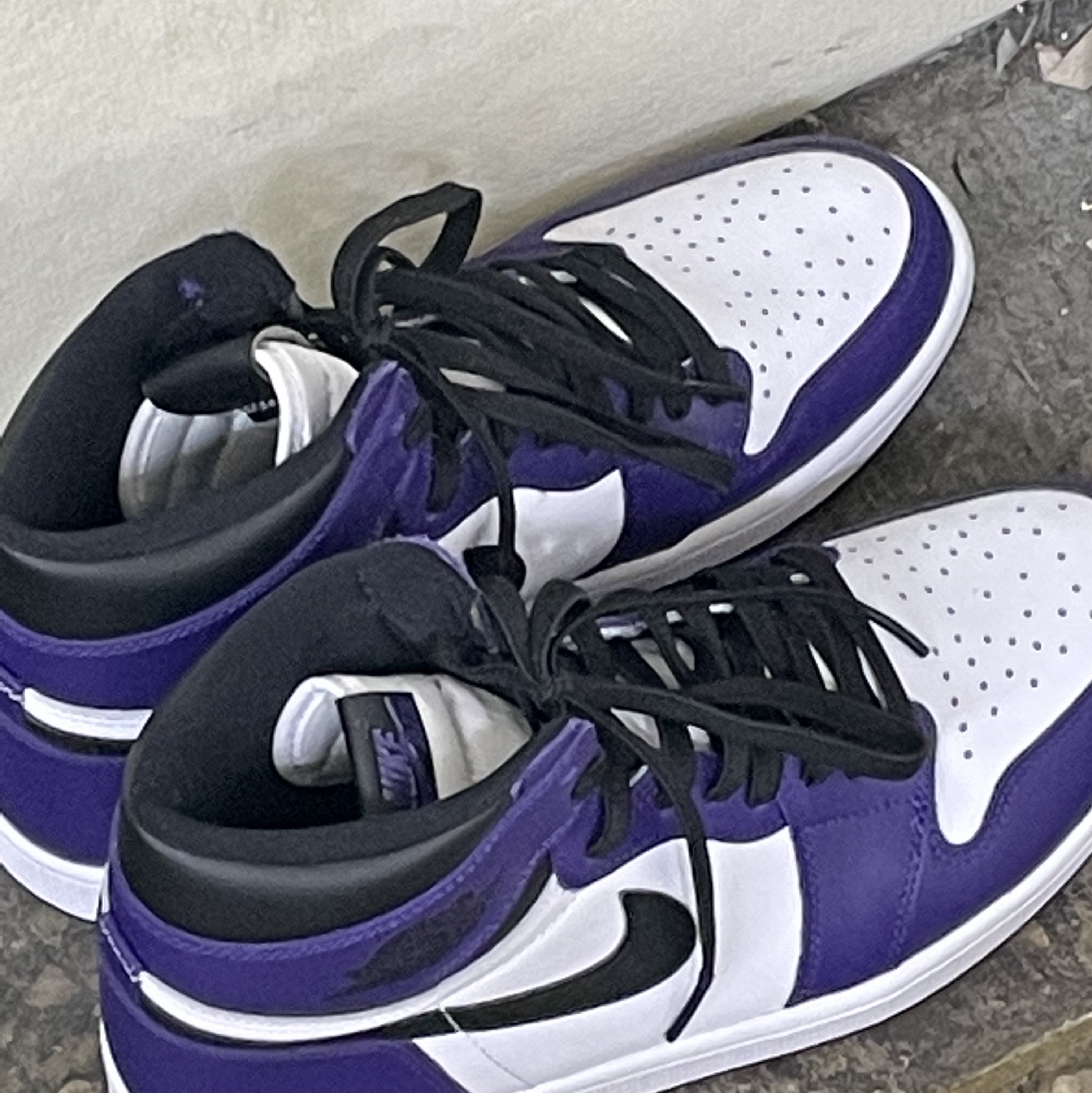 Jordan 1 Retro High OG Court Purple 2020 착용 스타일