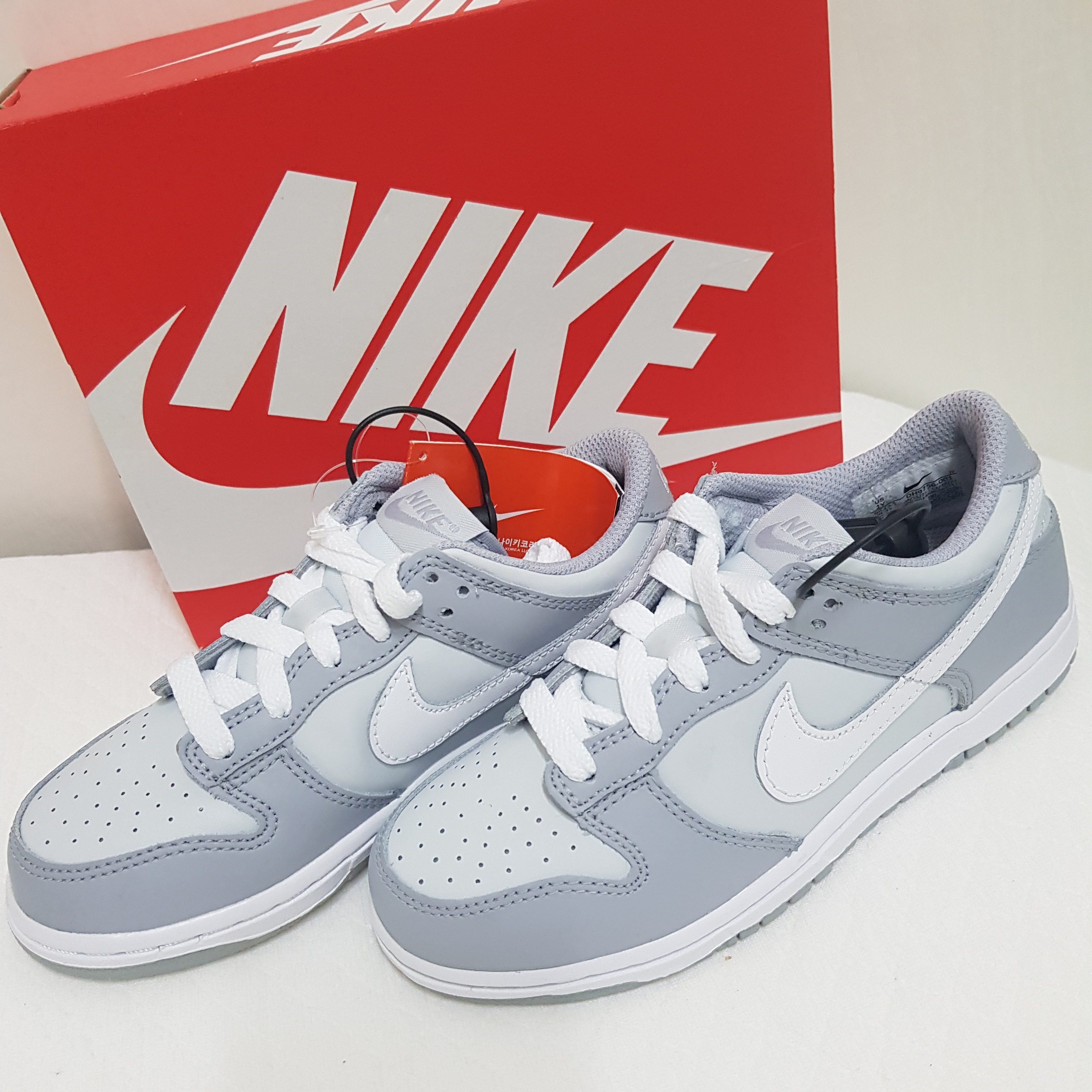 (PS) Nike Dunk Low Wolf Grey 착용 스타일