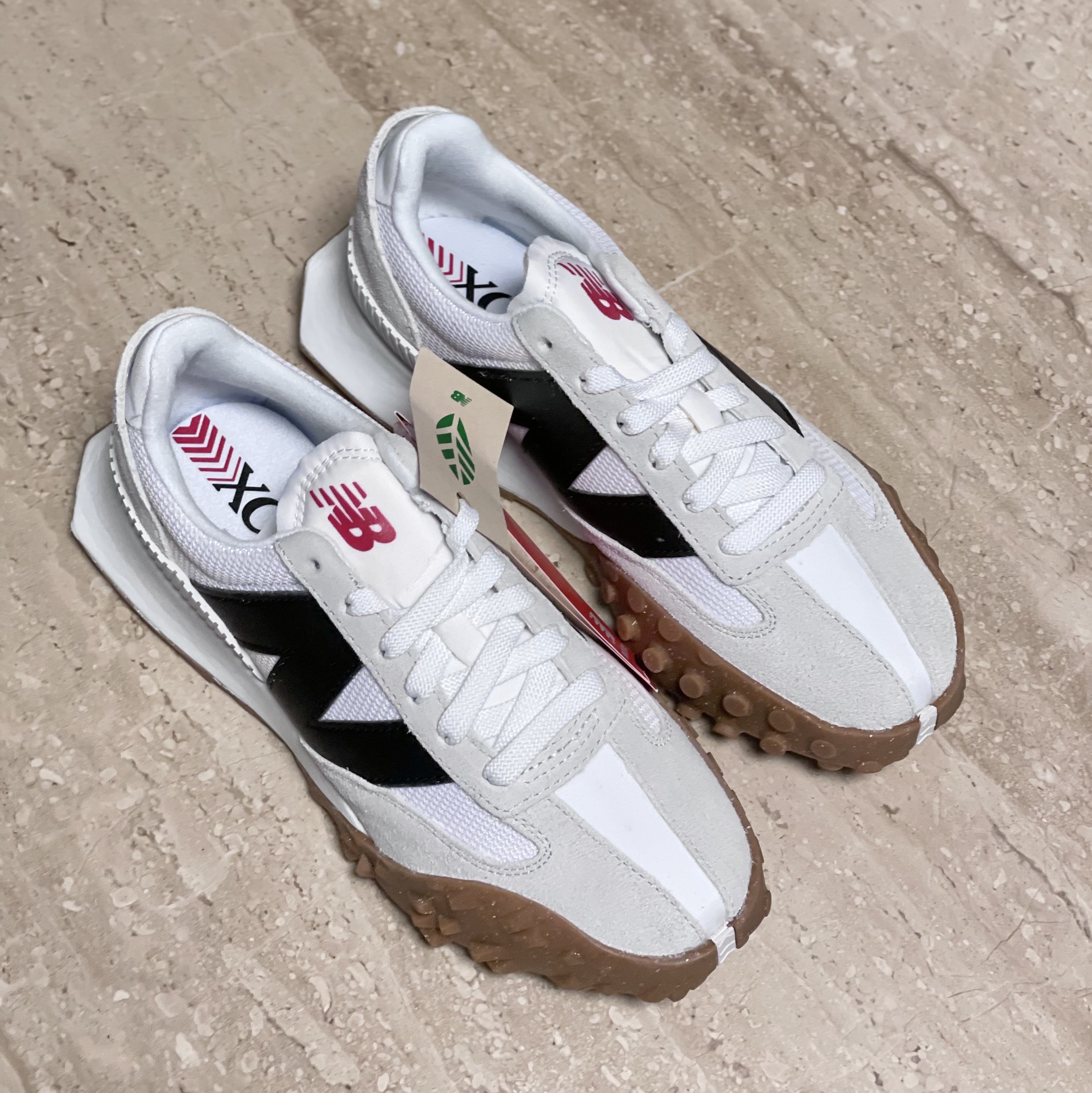 New Balance XC-72 White Black 착용 스타일