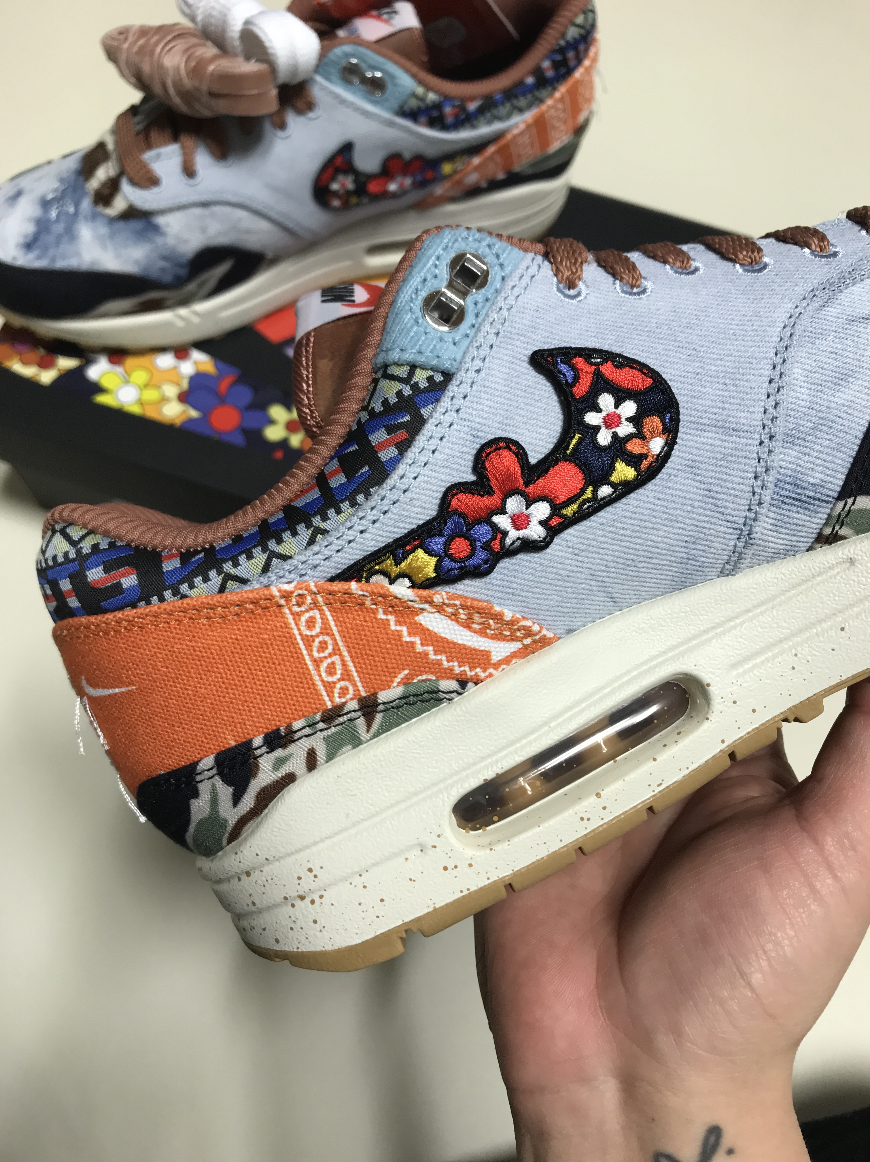 Nike x Concepts Air Max 1 SP Heavy 착용 스타일 - 3