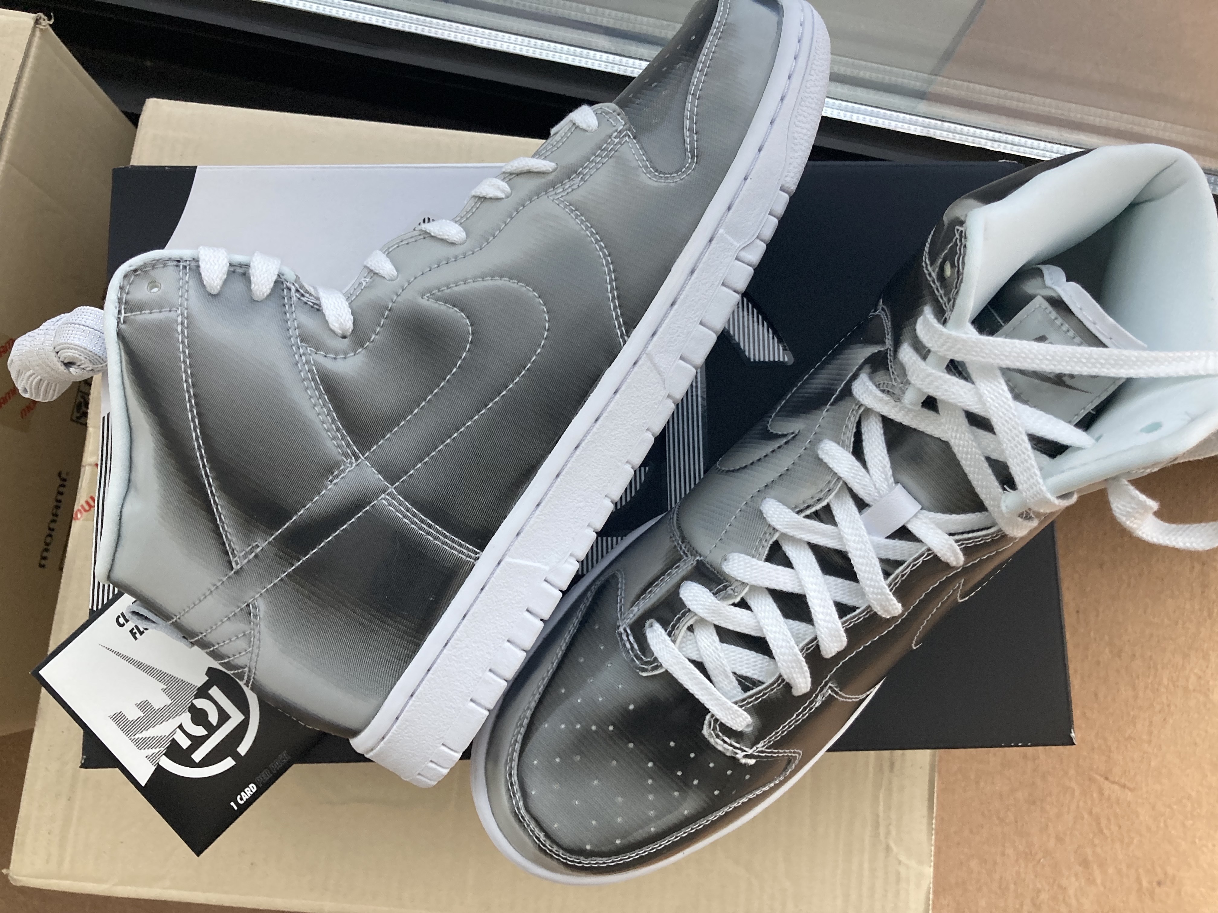 Nike x Clot Dunk High Flux 착용 스타일 - 2