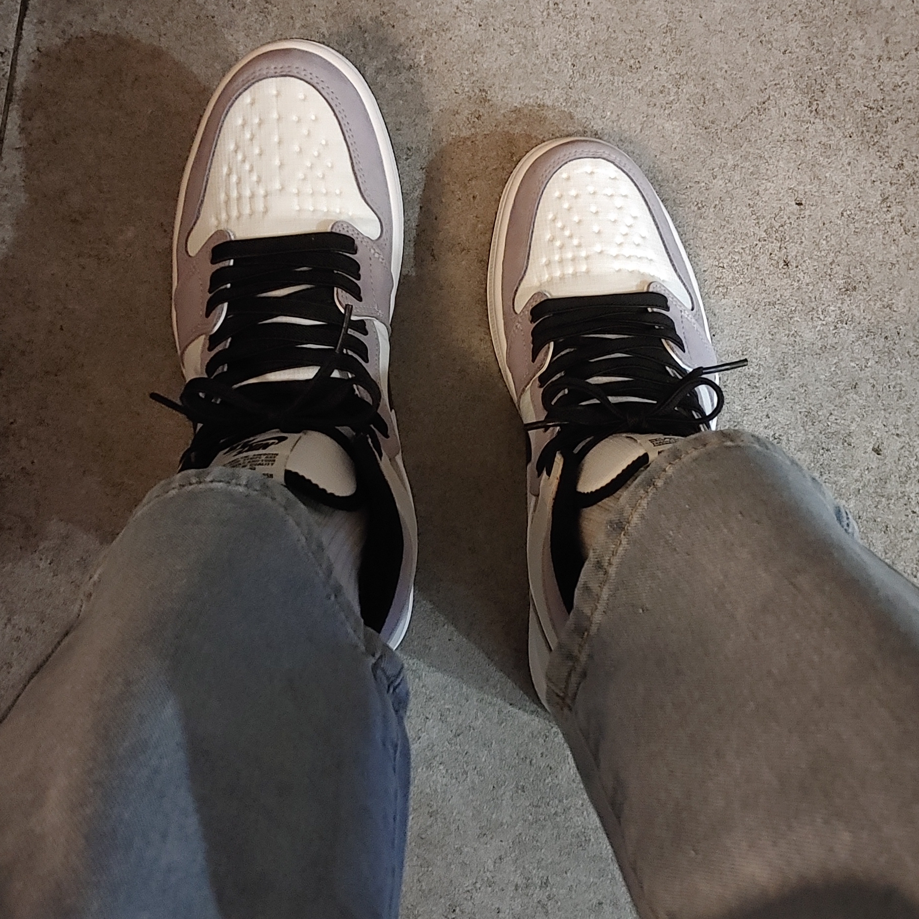 Jordan 1 Element Gore-Tex Sail 착용 스타일 - 1