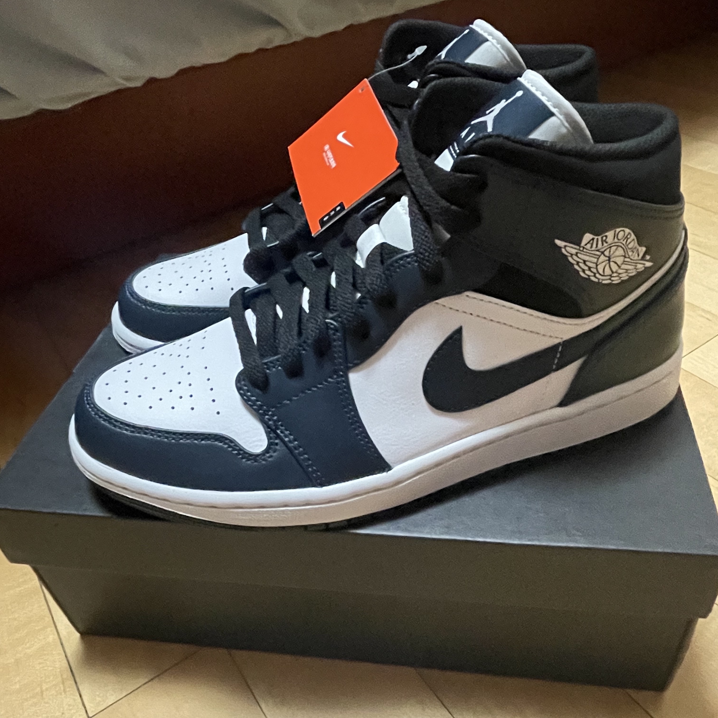 Jordan 1 Mid Dark Teal 착용 스타일 - 1