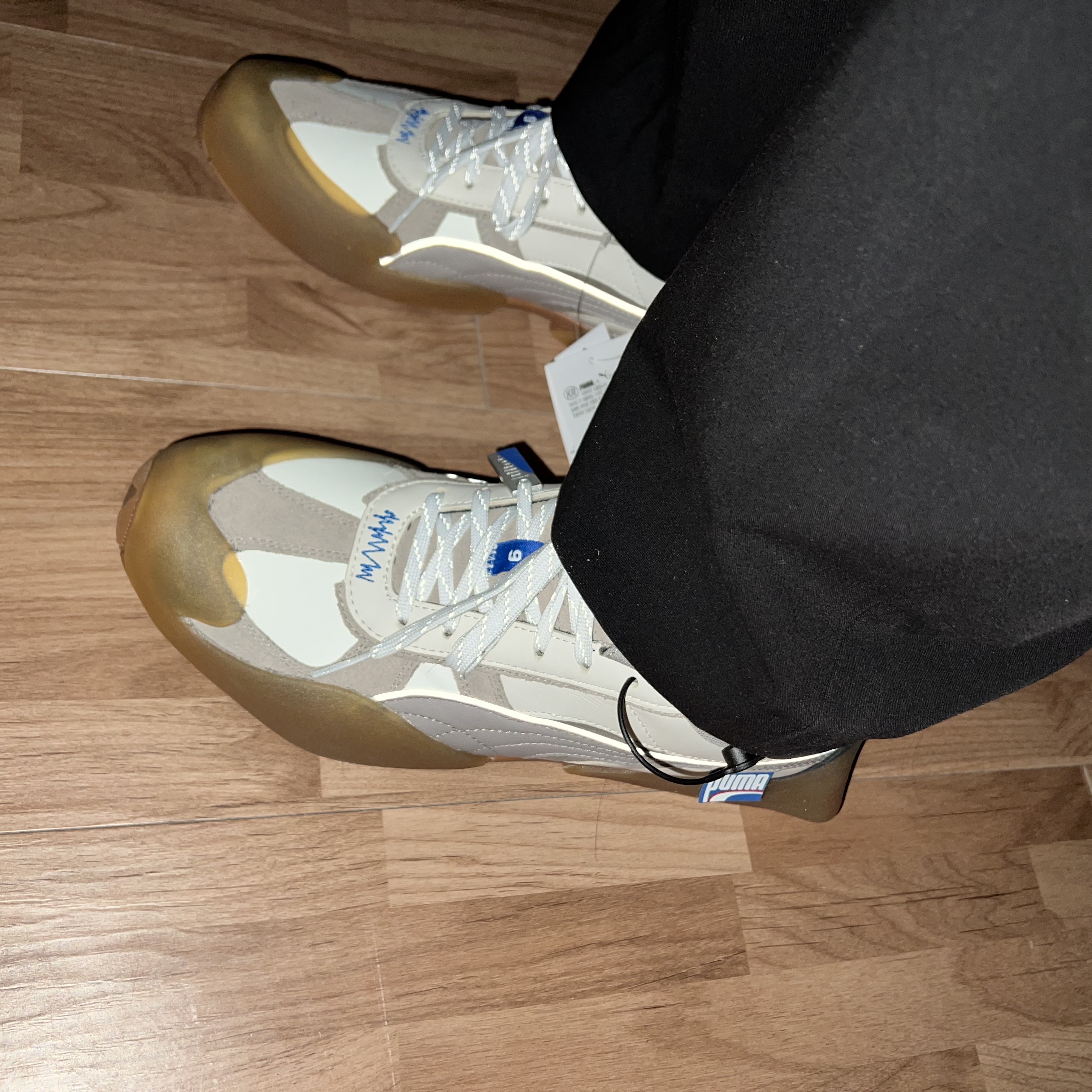 Puma x Ader Error Vaderon White 착용 스타일 - 2