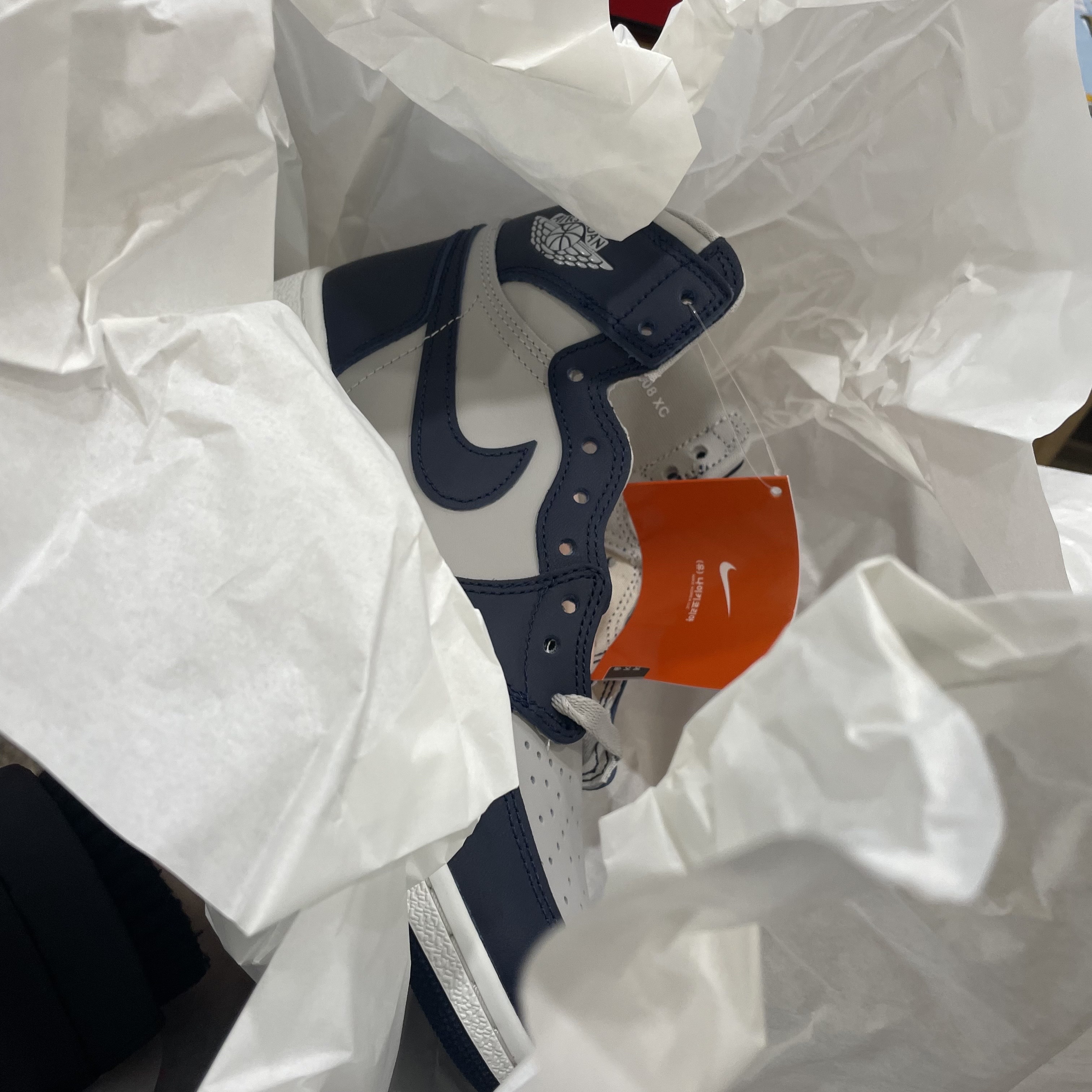 Jordan 1 High 85 College Navy 착용 스타일
