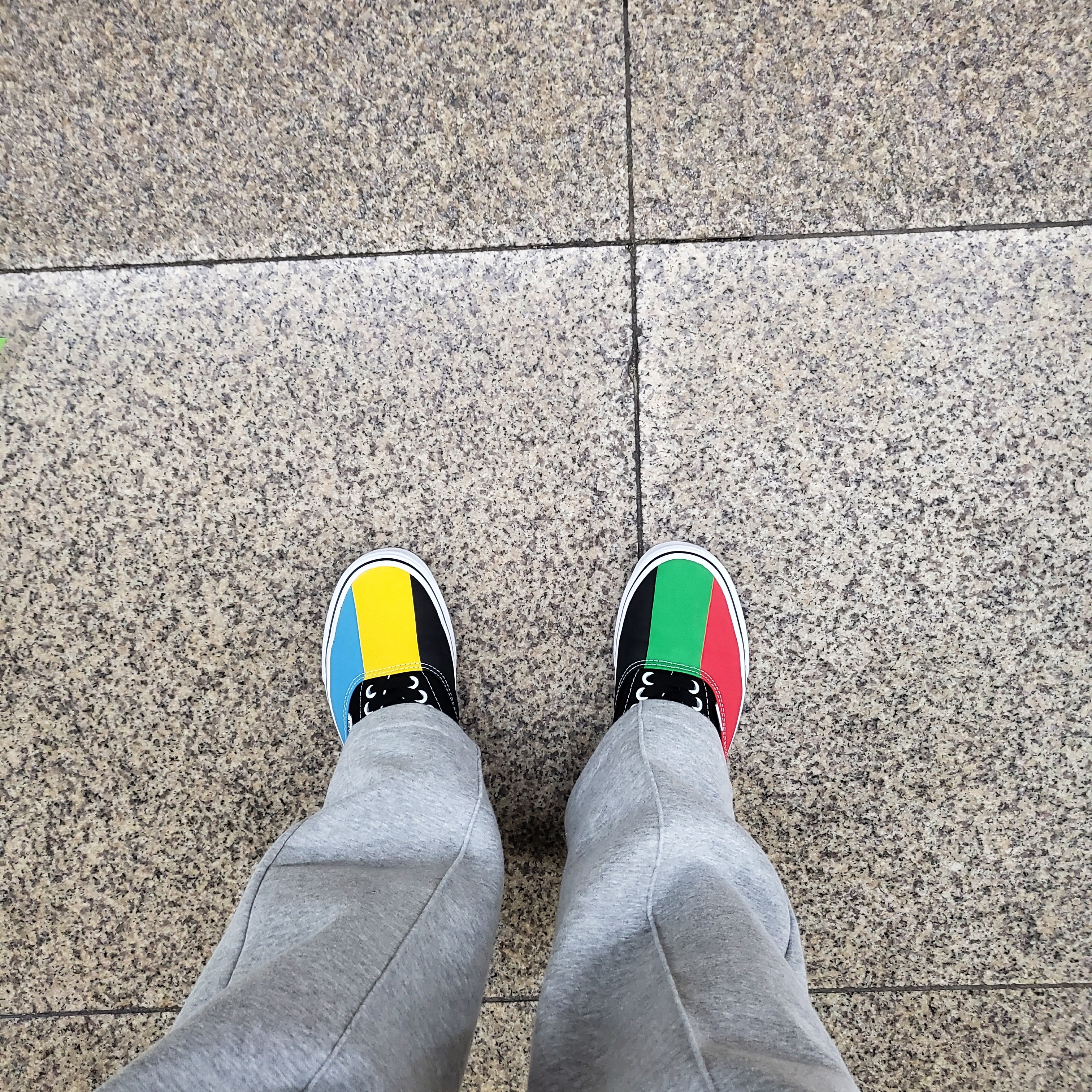 Vans Spirit Era Multi-Color 착용 스타일