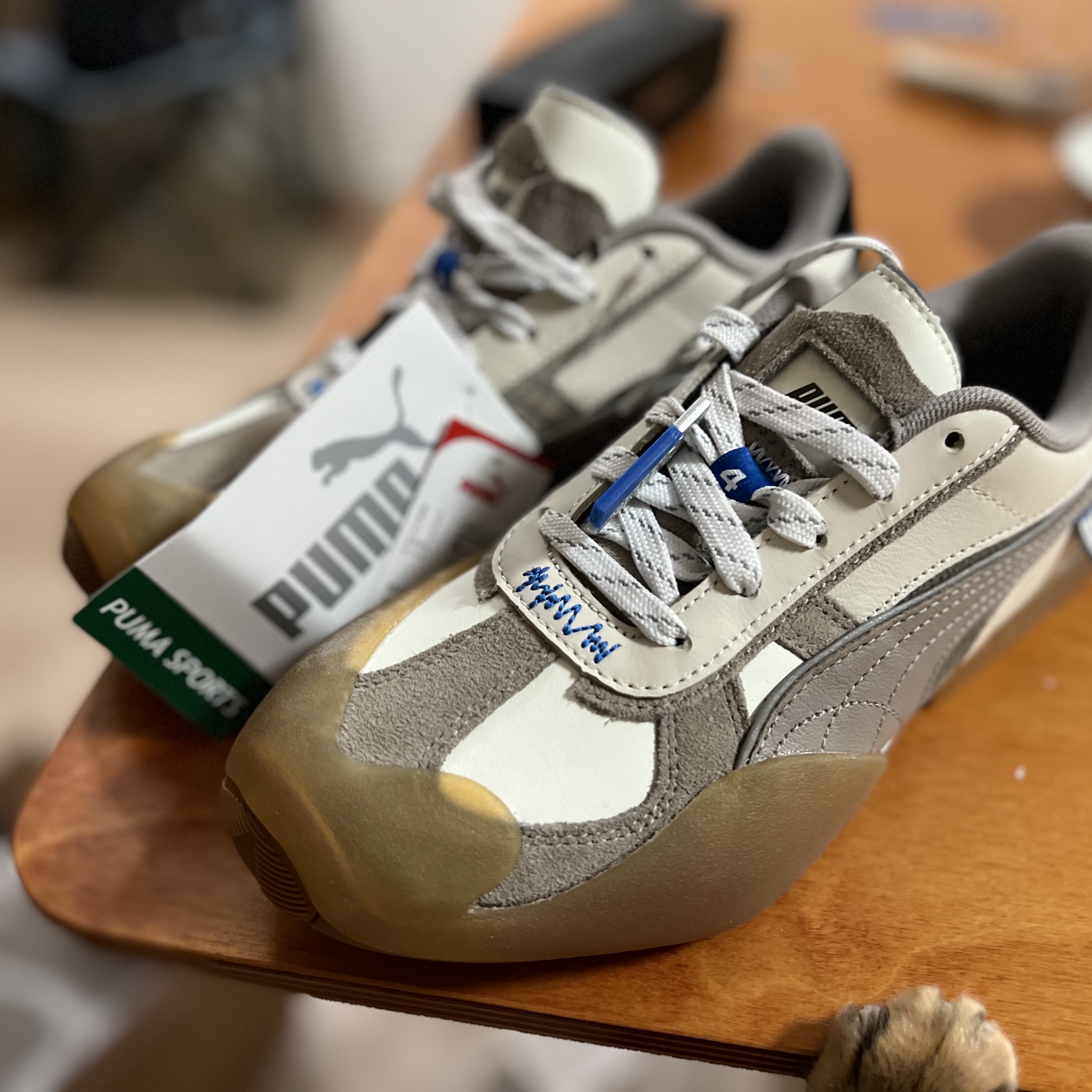 Puma x Ader Error Vaderon White 착용 스타일