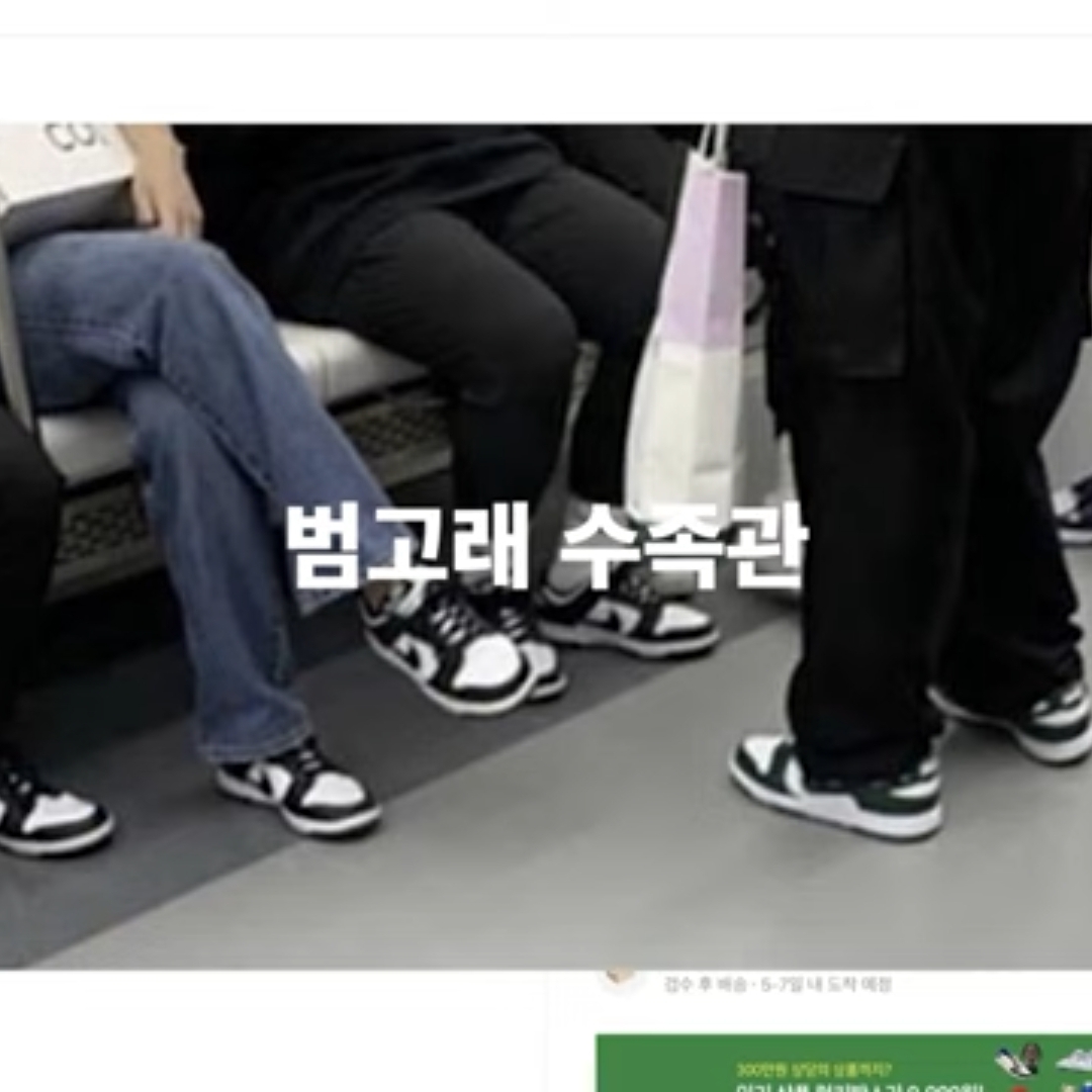 Nike Dunk Low Retro Black 착용 스타일