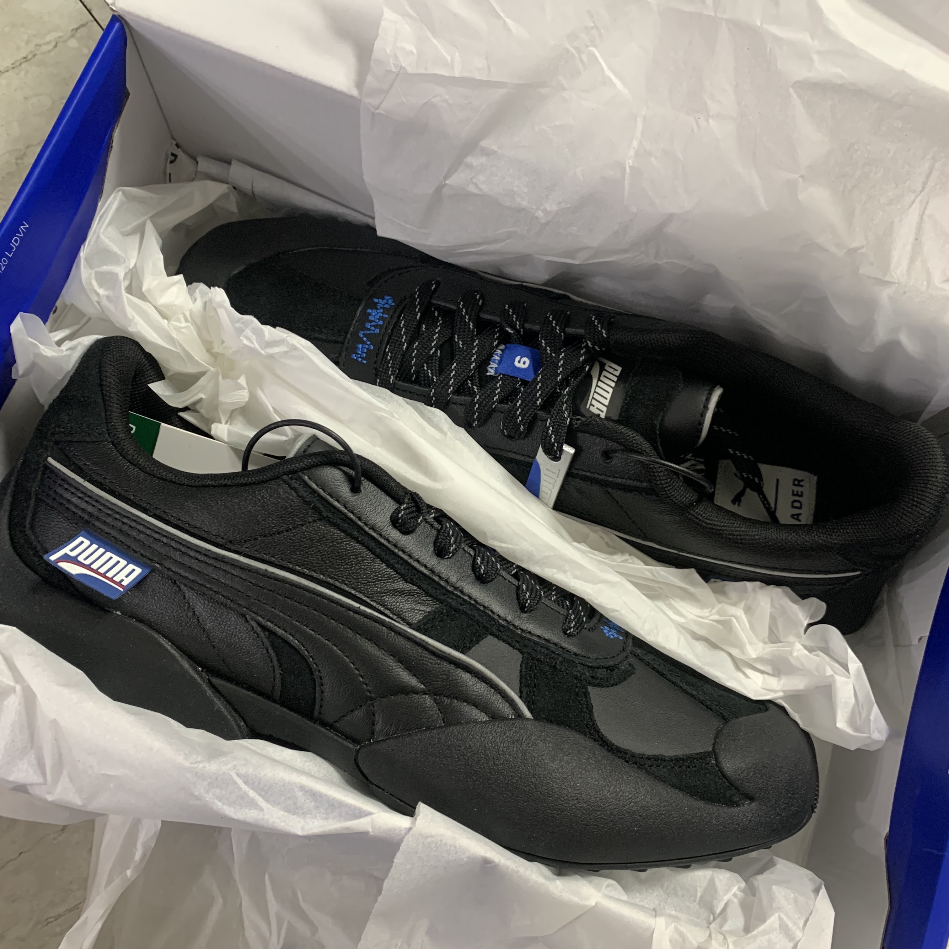 Puma x Ader Error Vaderon Black 착용 스타일 - 1