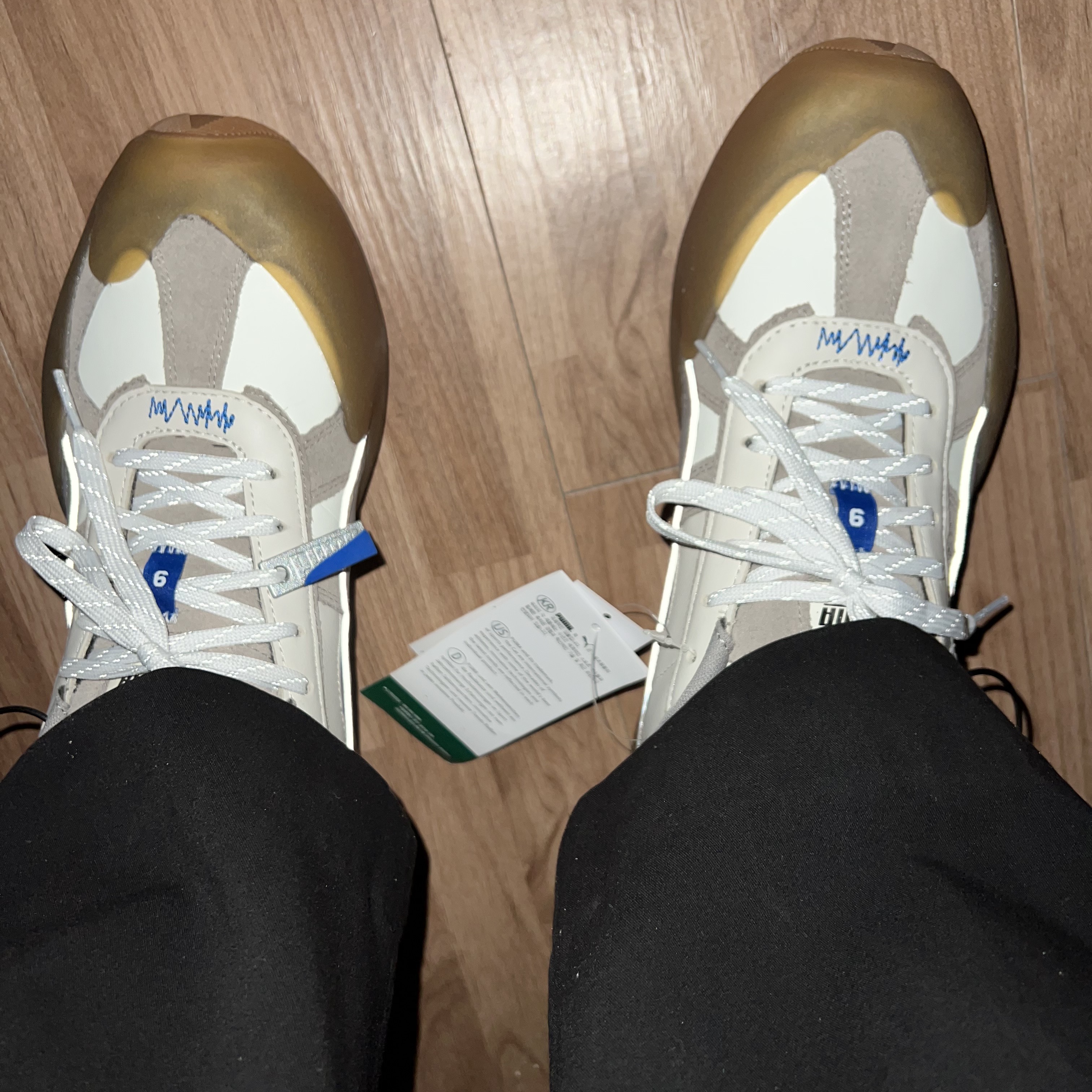 Puma x Ader Error Vaderon White 착용 스타일 - 5