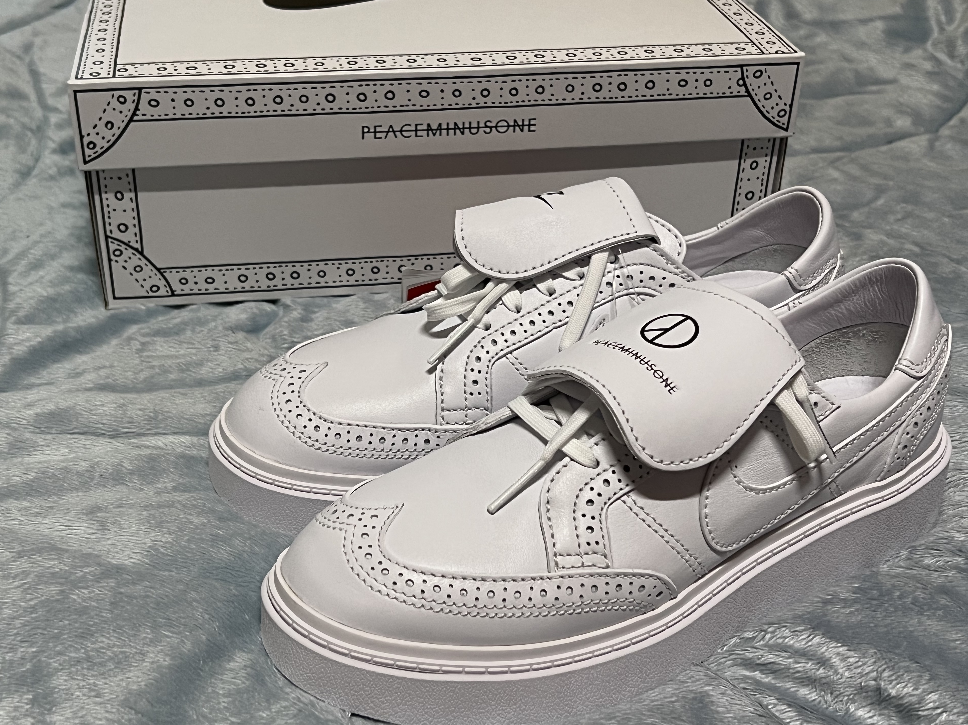 Nike x Peaceminusone Kwondo1 White 착용 스타일