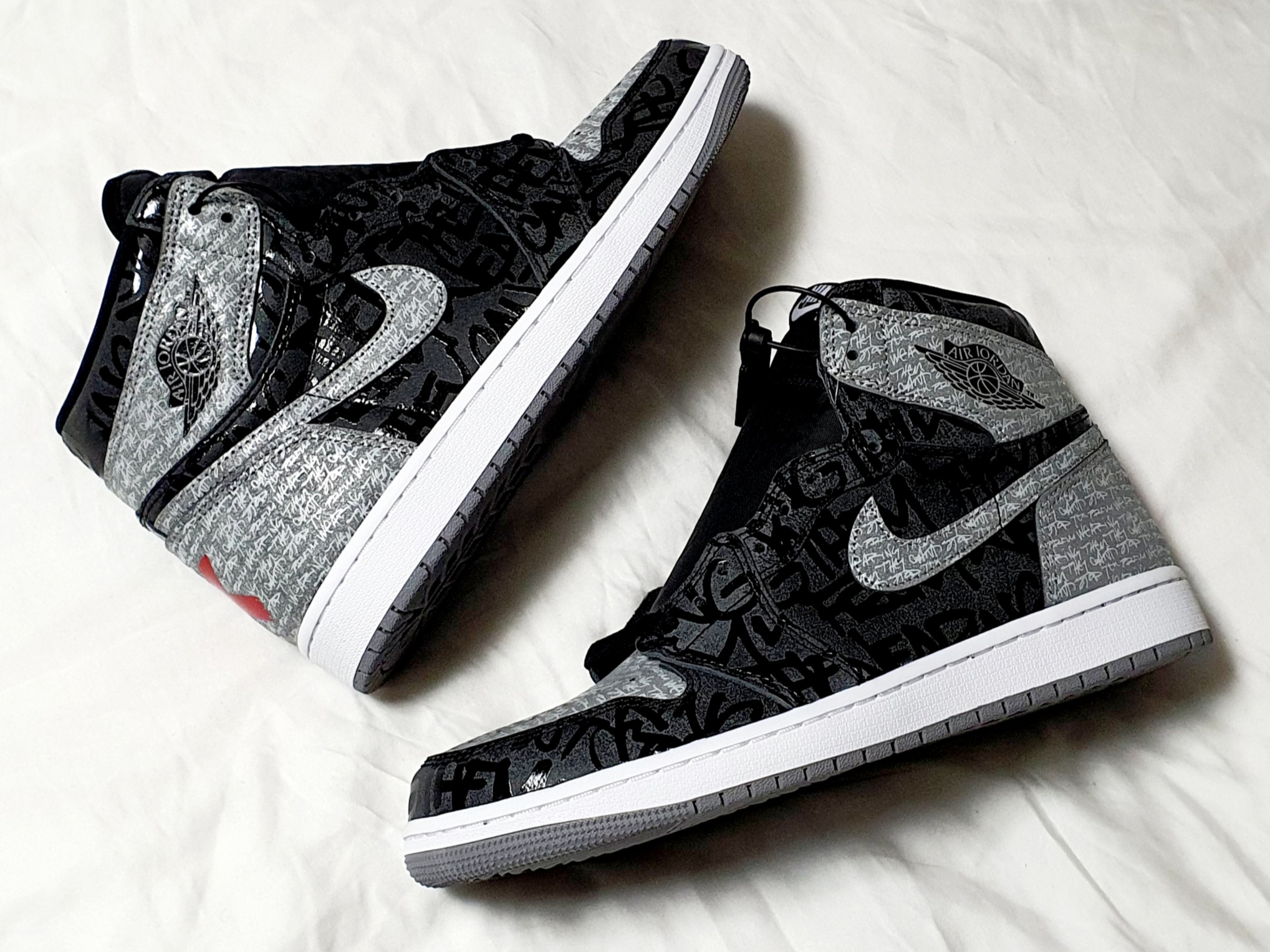 Jordan 1 Retro High OG Rebellionaire 착용 스타일 - 4
