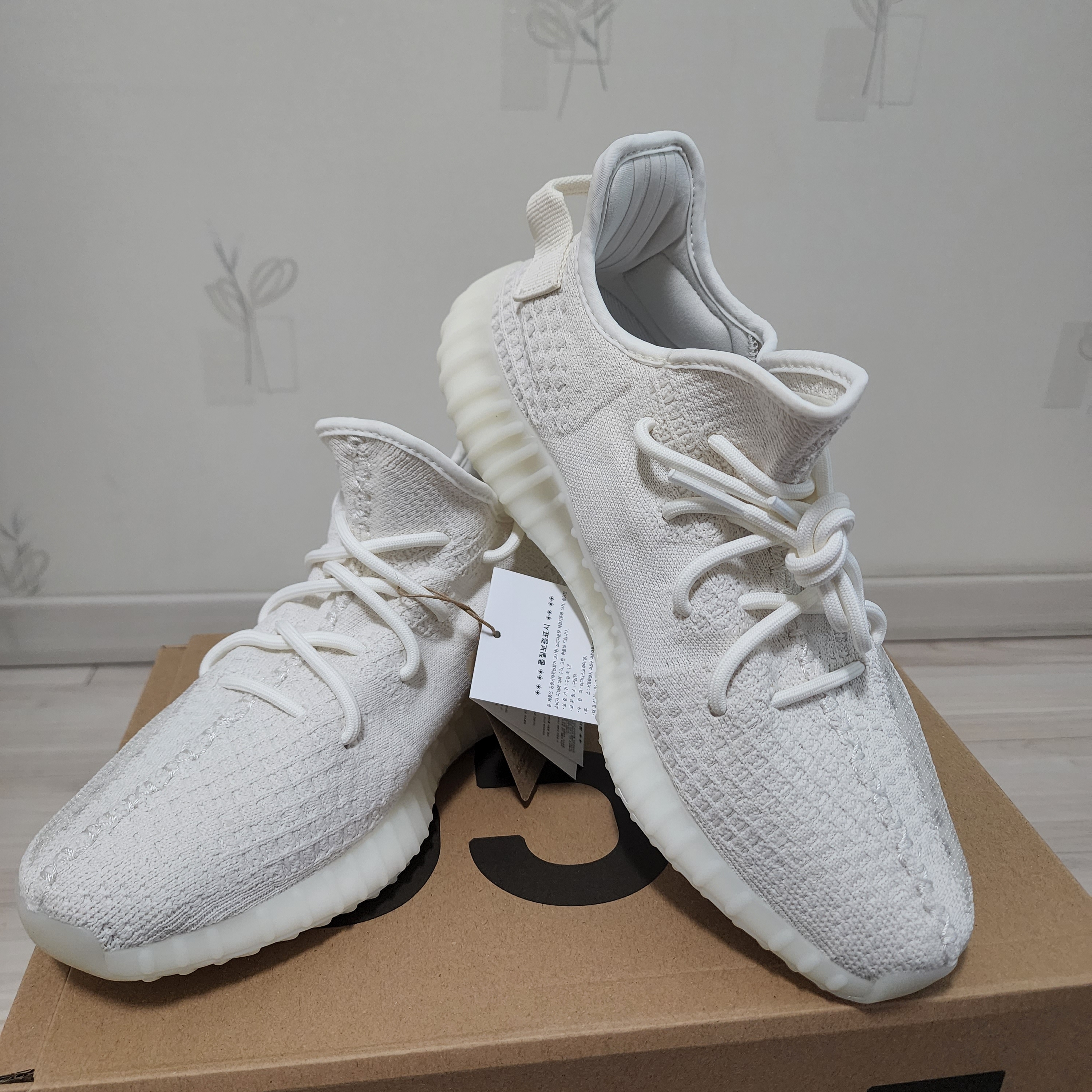 Adidas Yeezy Boost 350 V2 Bone 착용 스타일