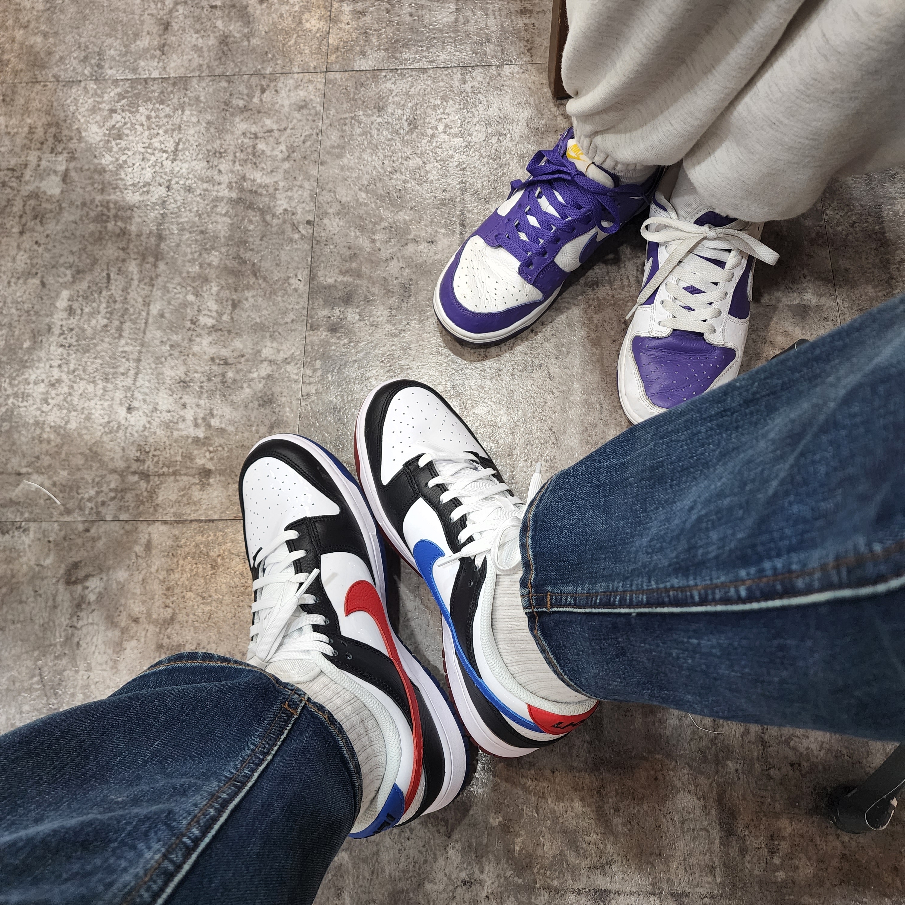 Nike Dunk Low SE Seoul, (W) Nike Dunk Low SE Flip 착용 스타일
