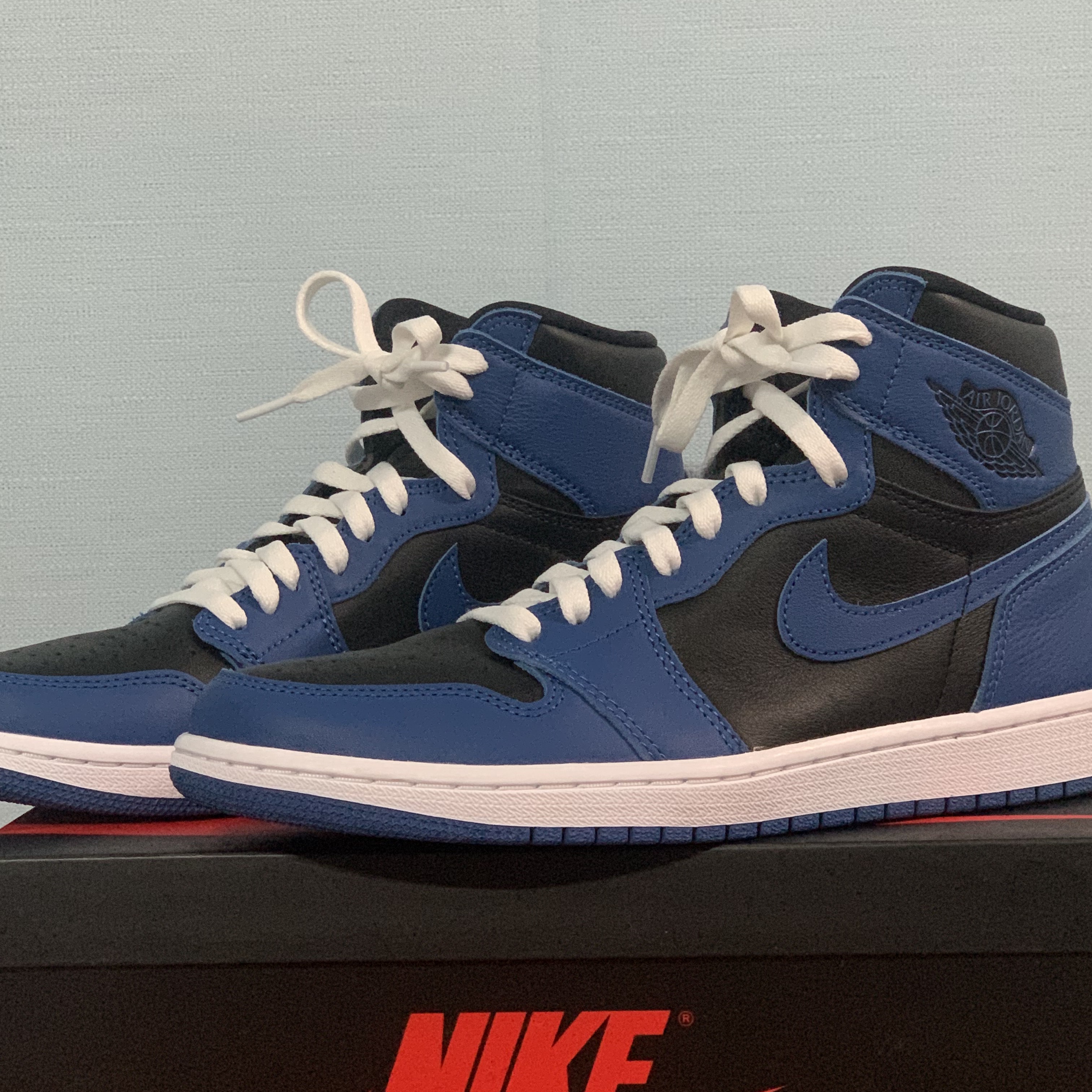 Jordan 1 Retro High OG Dark Marina Blue 착용 스타일