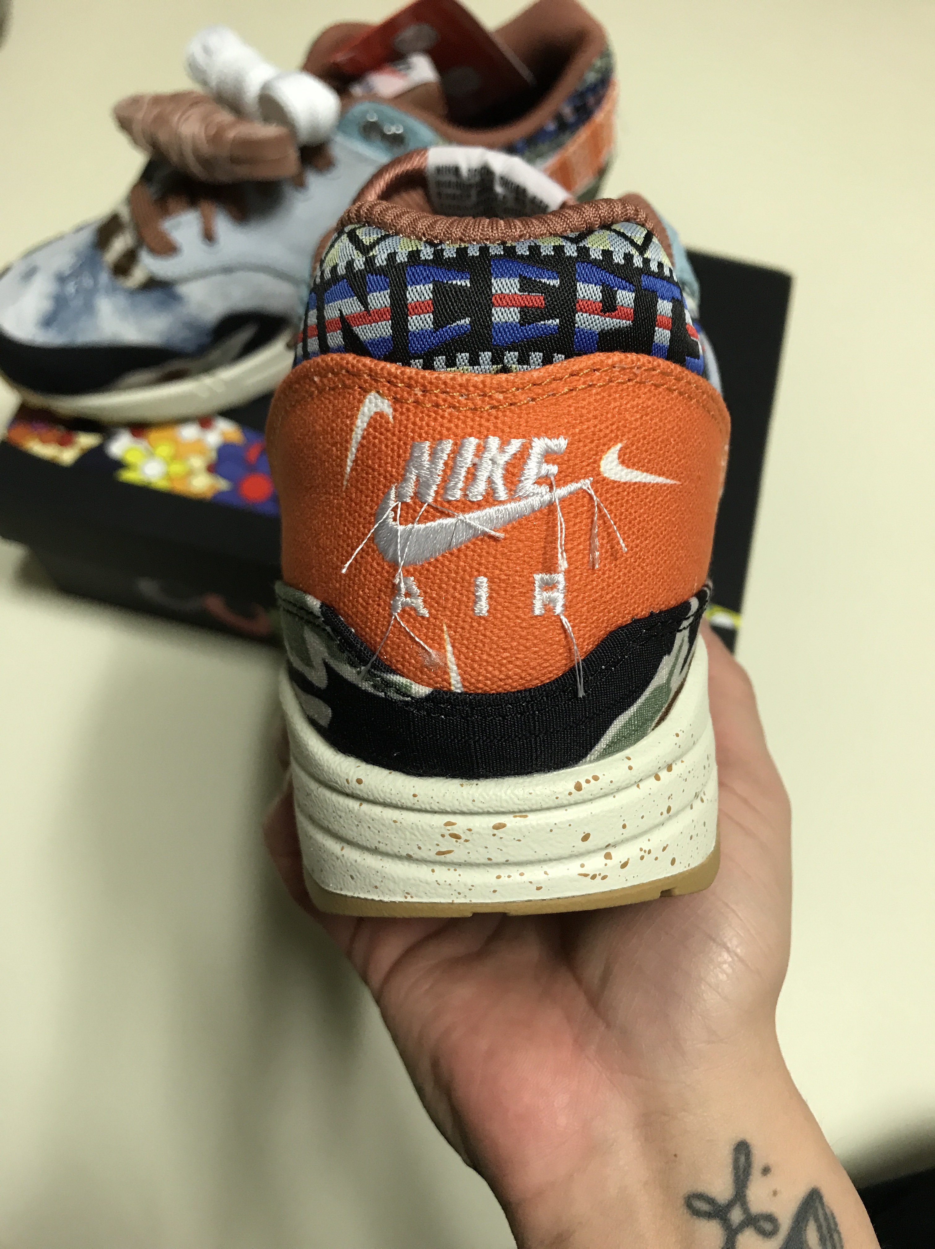 Nike x Concepts Air Max 1 SP Heavy 착용 스타일 - 4