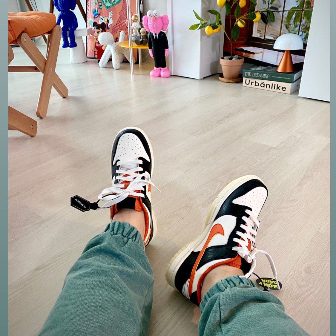 (GS) Nike Dunk Low PRM Halloween 착용 스타일 - 2