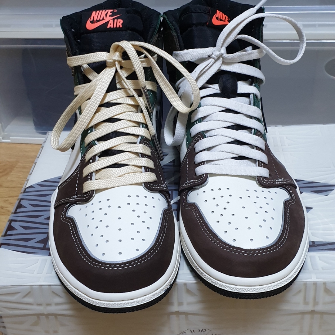 Jordan 1 Retro High OG Craft 착용 스타일 - 1