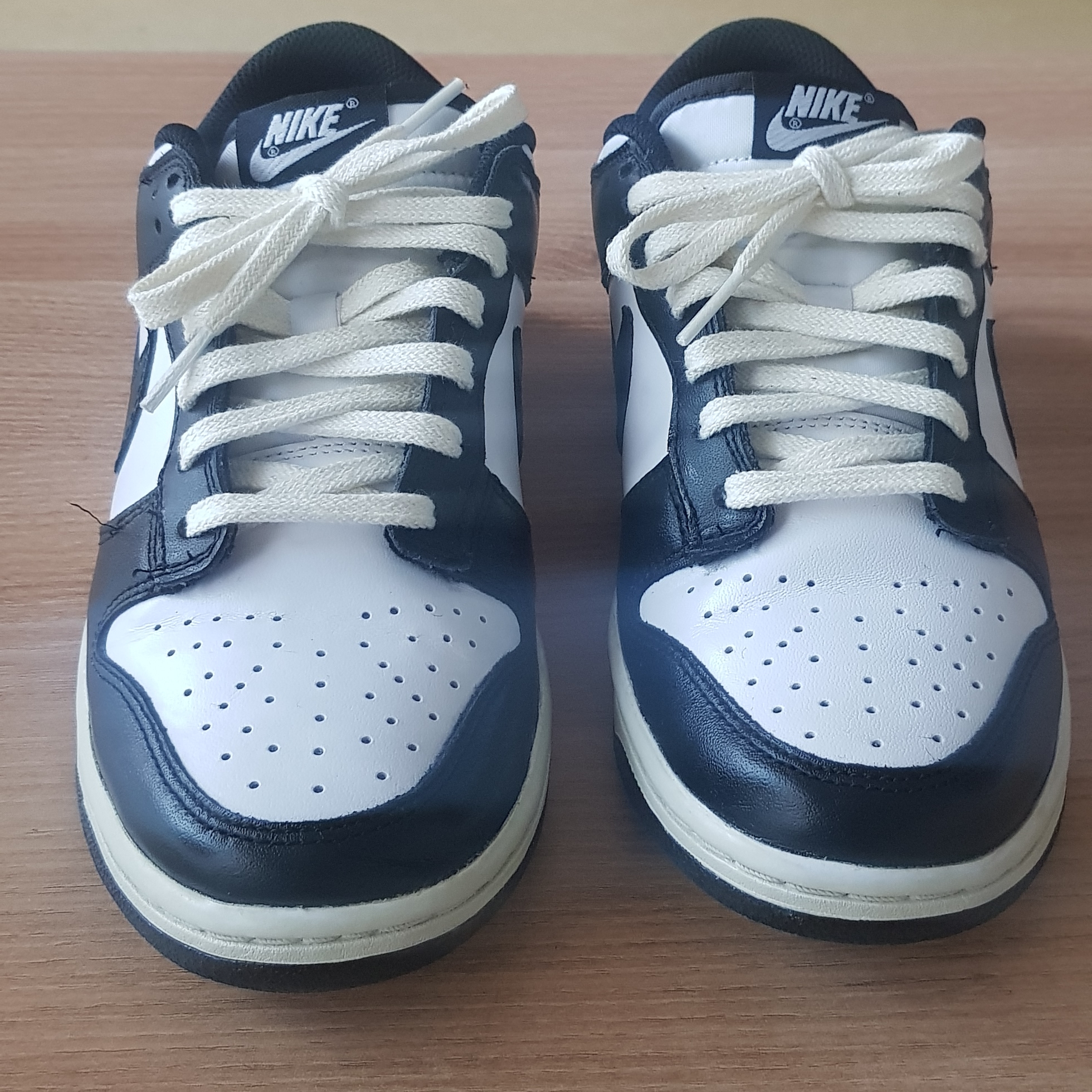 (W) Nike Dunk Low Black 착용 스타일 - 1