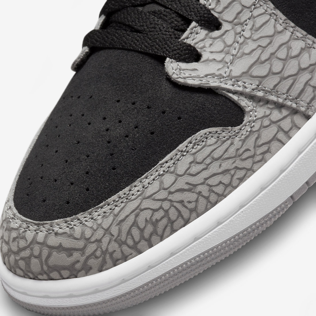 Jordan 1 Mid Elephant Toe 착용 스타일 - 5