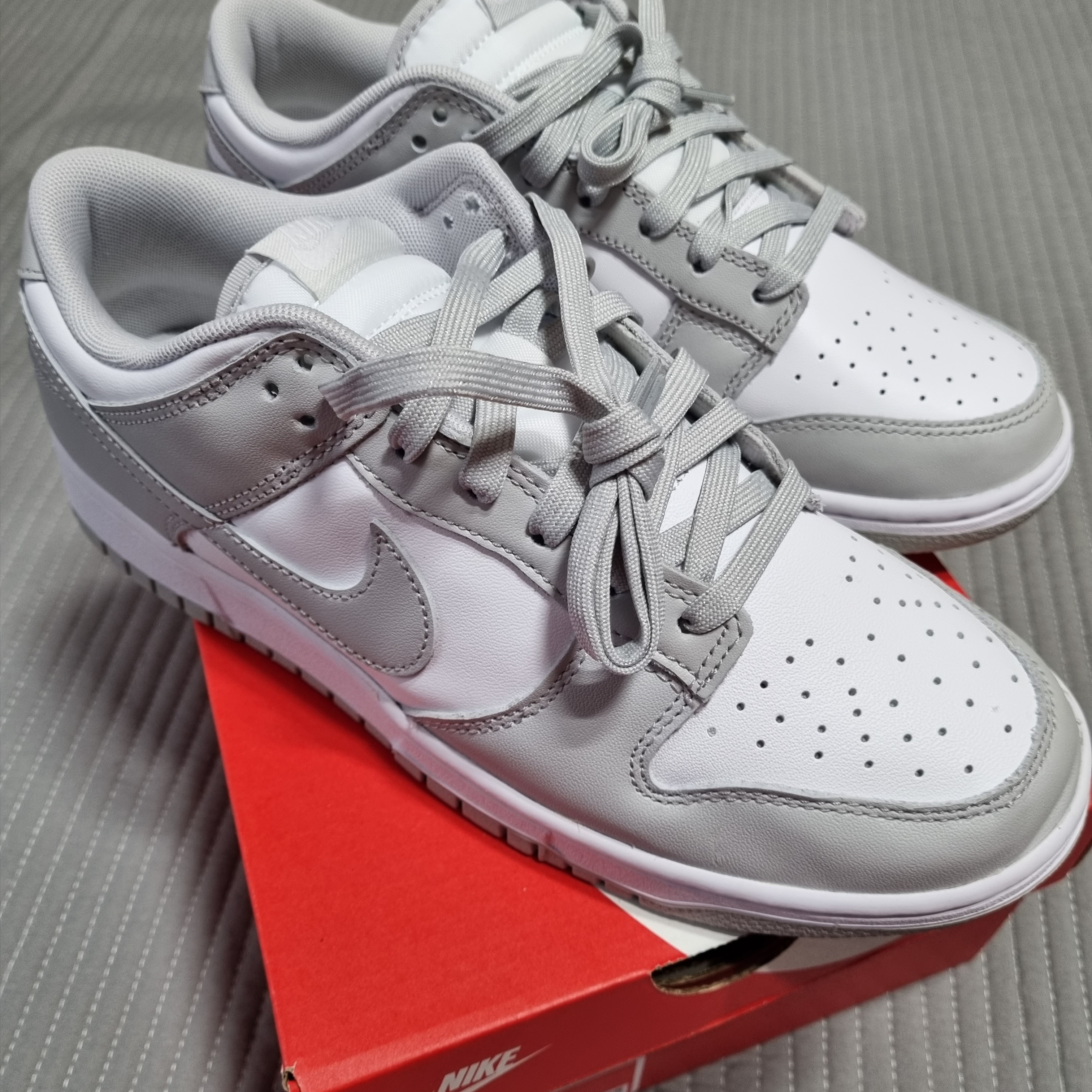 Nike Dunk Low Retro Grey Fog 착용 스타일