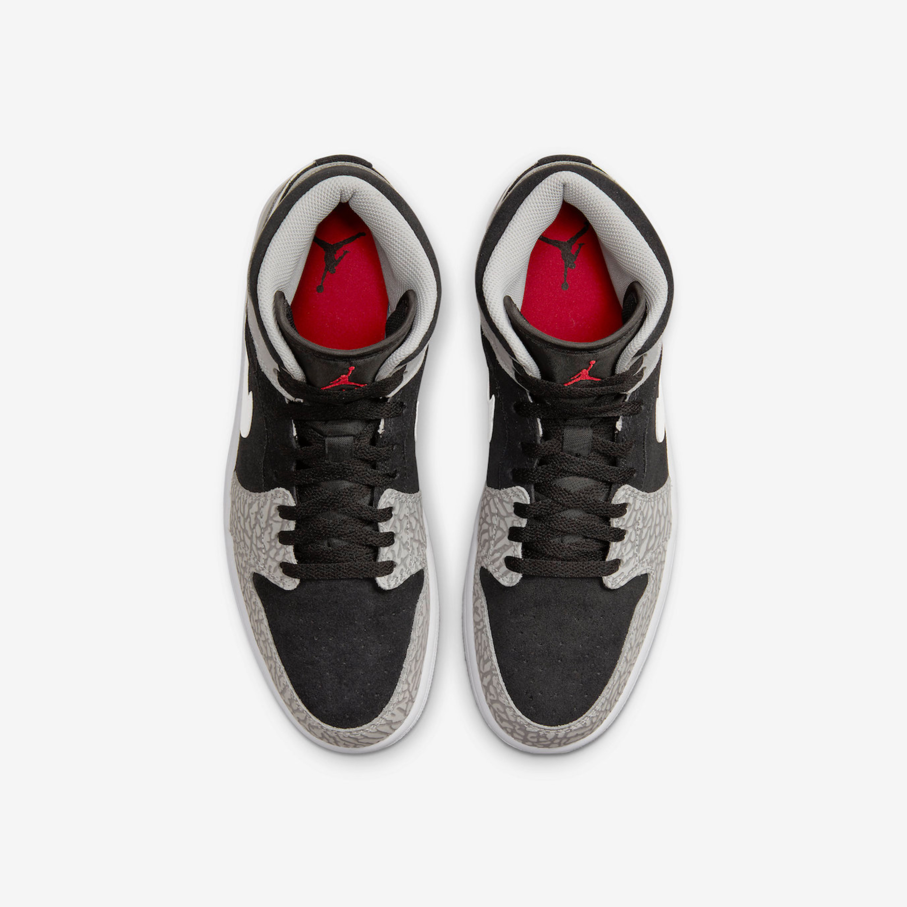 Jordan 1 Mid Elephant Toe 착용 스타일 - 4