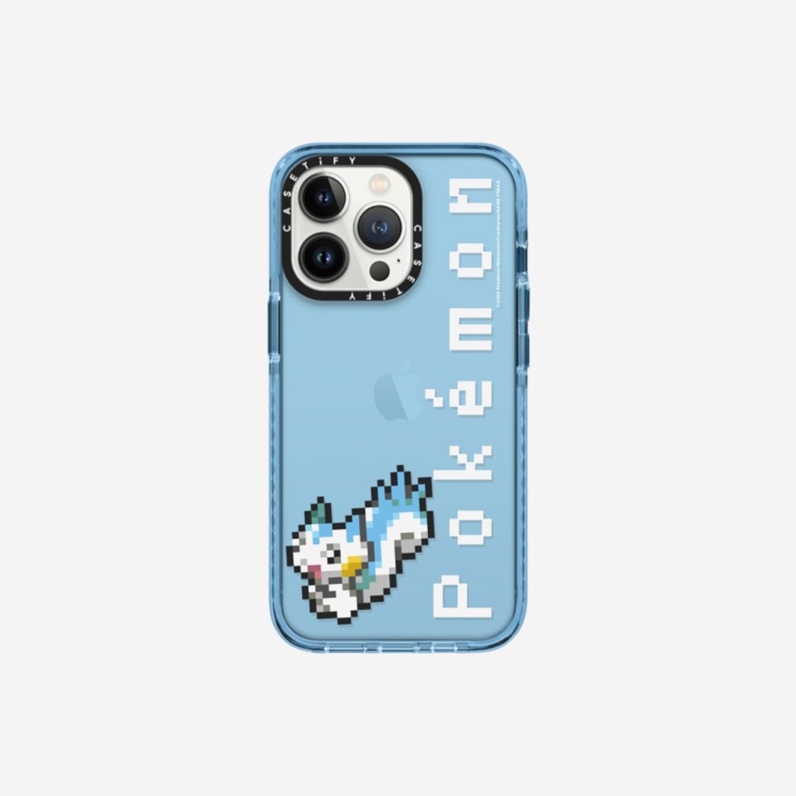 Casetify x Pokemon Pixel Giant Pokemon iPhone Impact Case Pachirisu Sierra Blue 상세 이미지 2