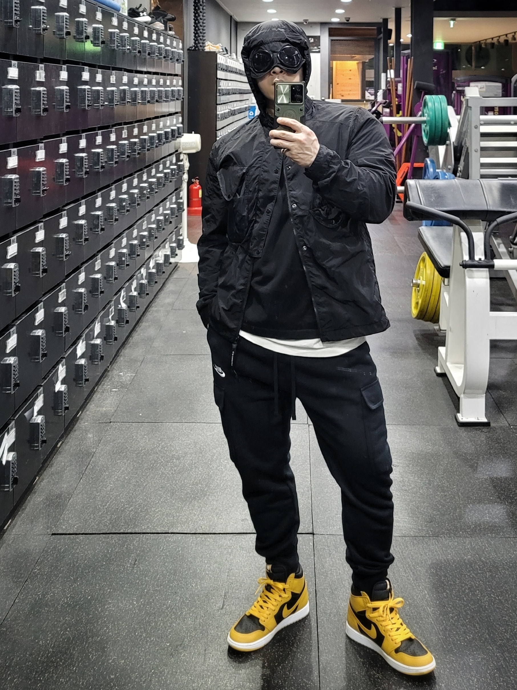 Jordan 1 Retro High OG Pollen 착용 스타일