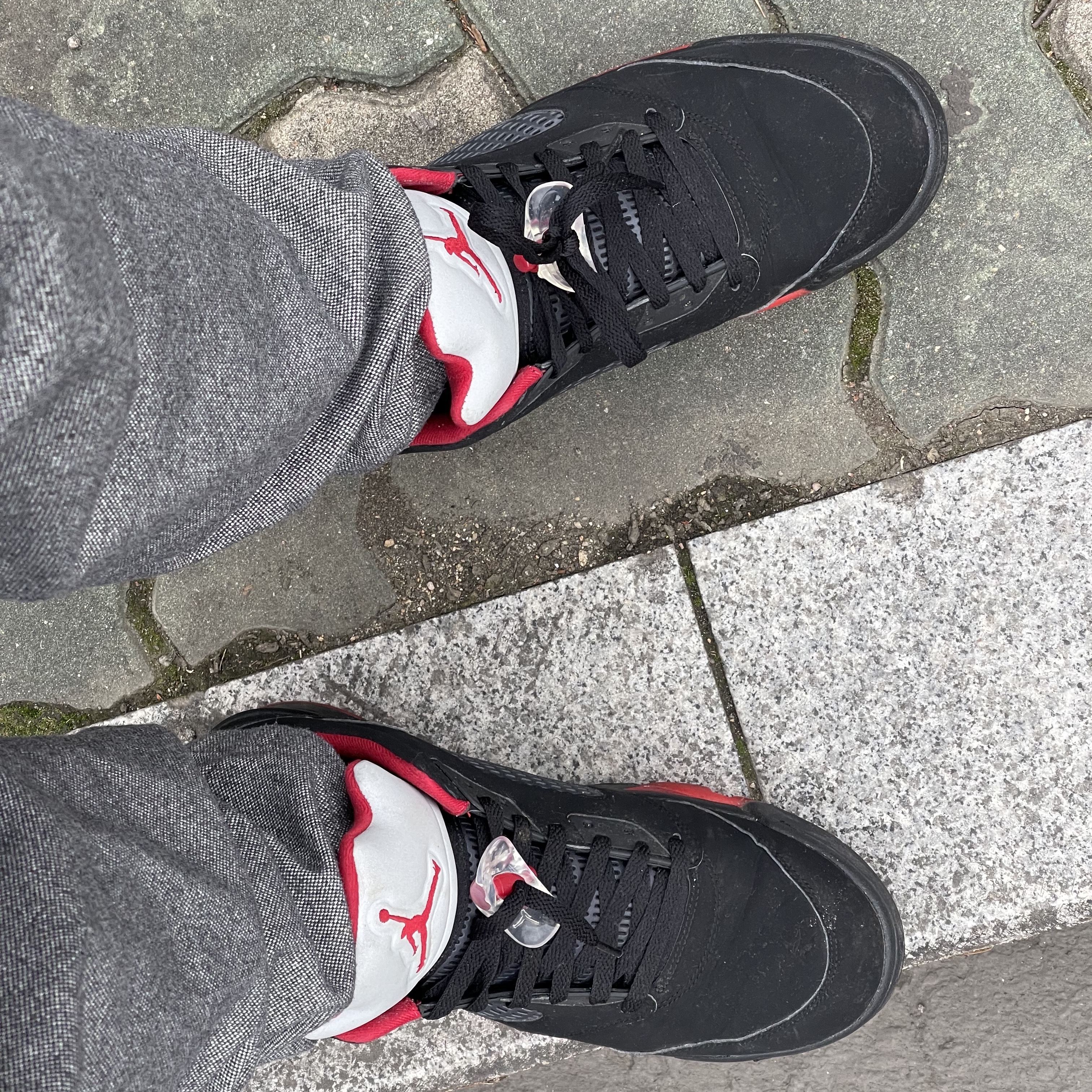 Jordan 5 Retro Low Alternate 90 착용 스타일 - 2
