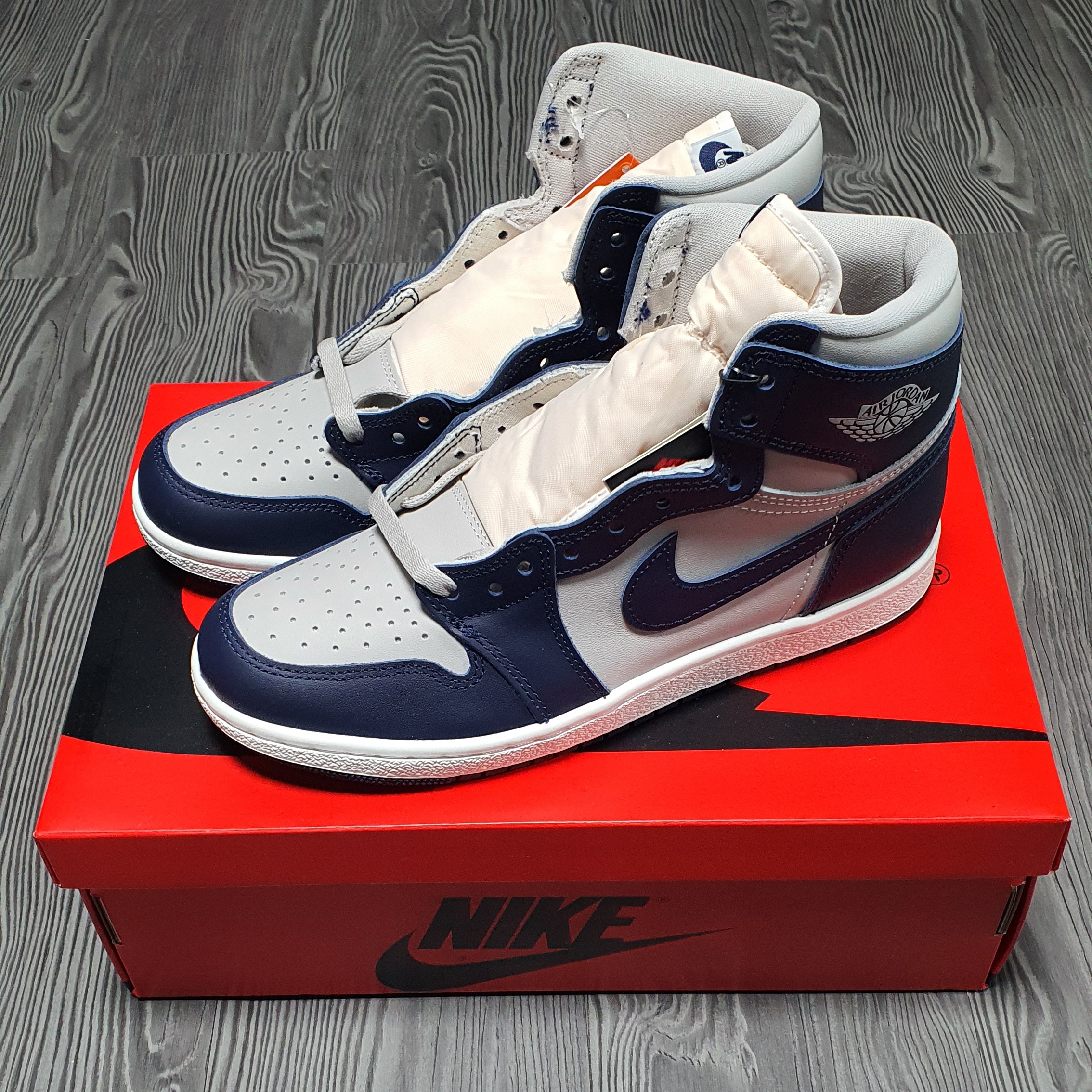 Jordan 1 High 85 College Navy 착용 스타일