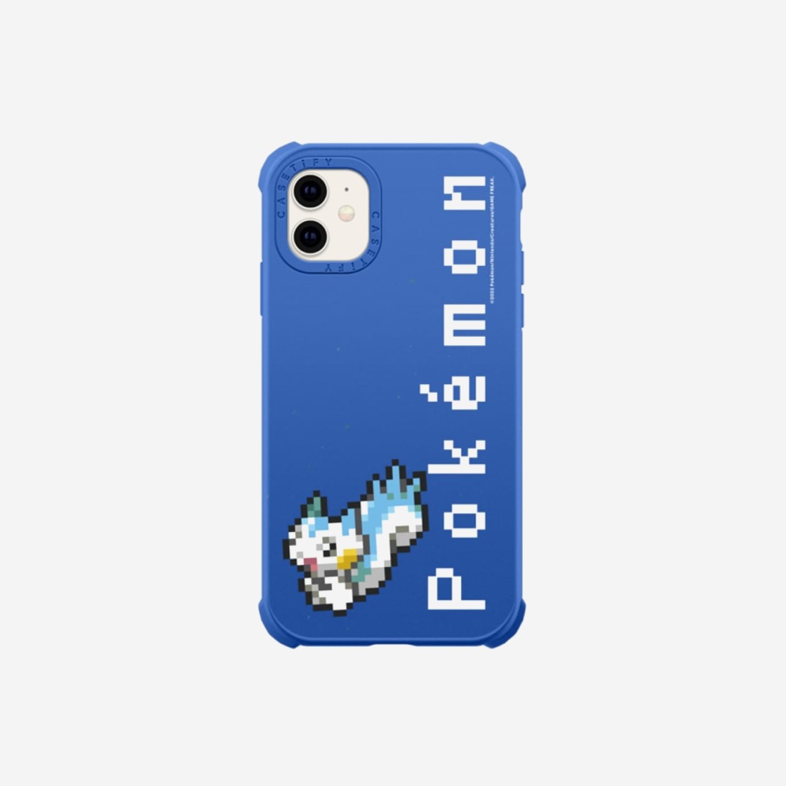 Casetify x Pokemon Pixel Giant Pokemon iPhone Impact Case Pachirisu Sierra Blue 상세 이미지 10