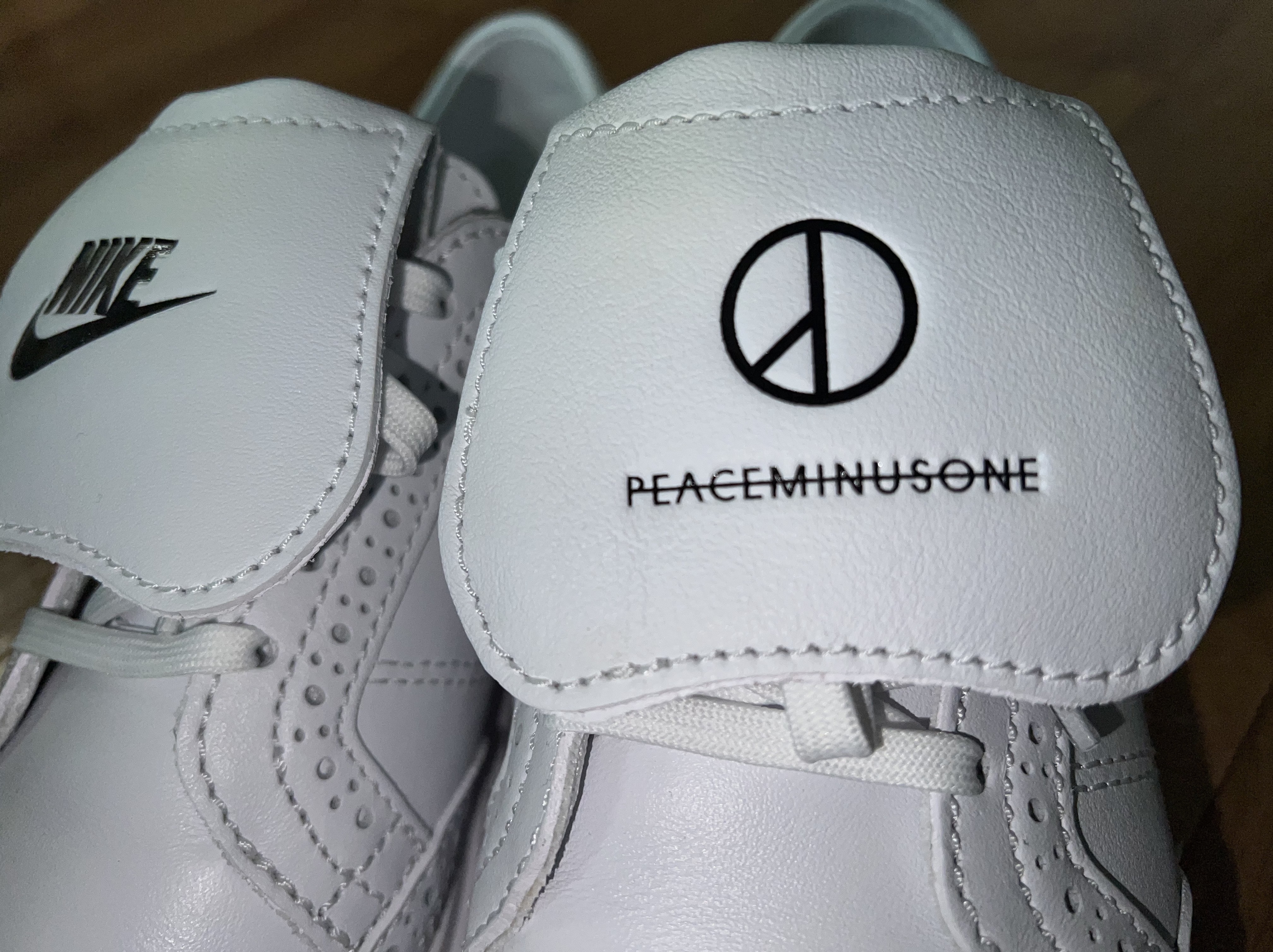 Nike x Peaceminusone Kwondo1 White 착용 스타일