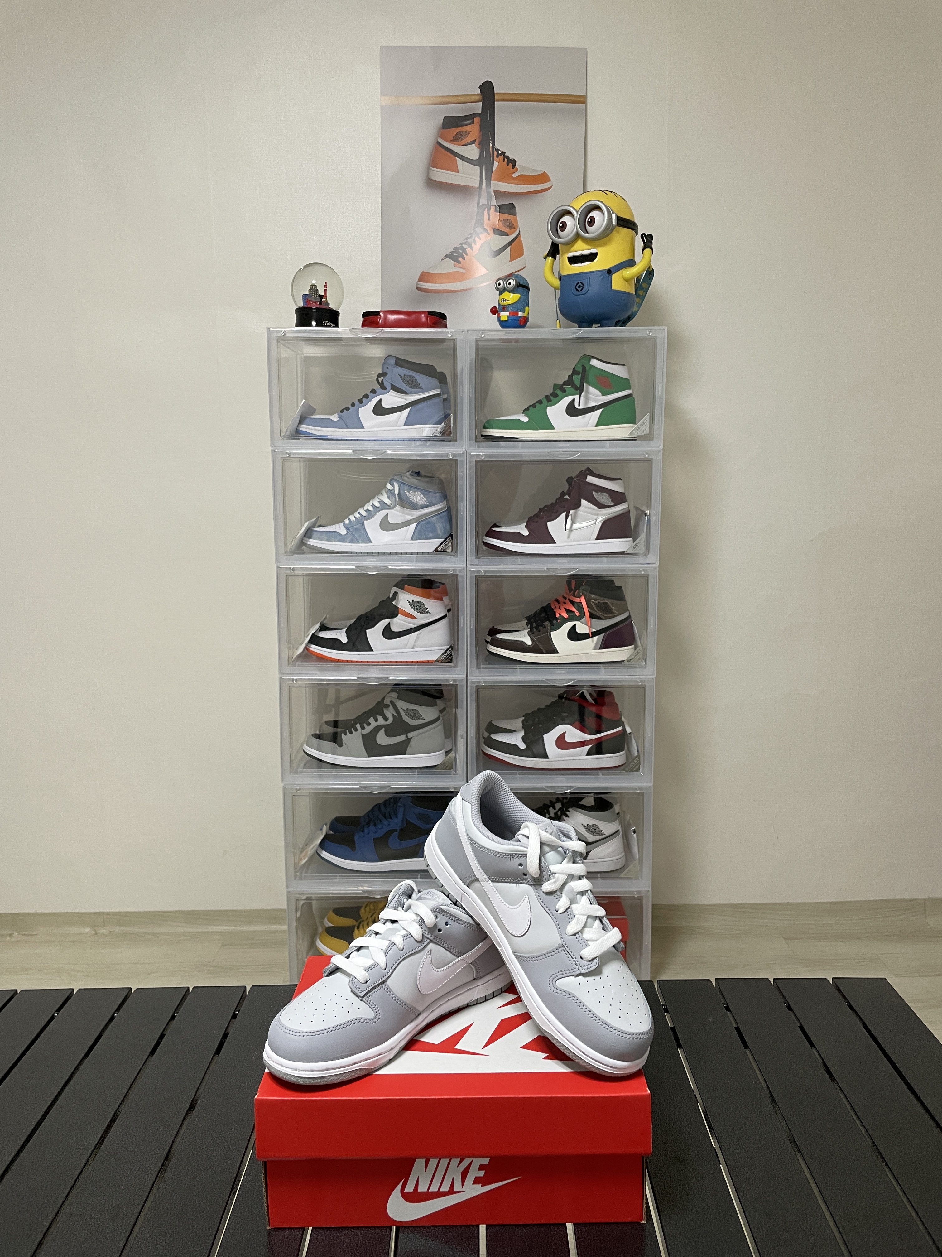 (PS) Nike Dunk Low Wolf Grey 착용 스타일