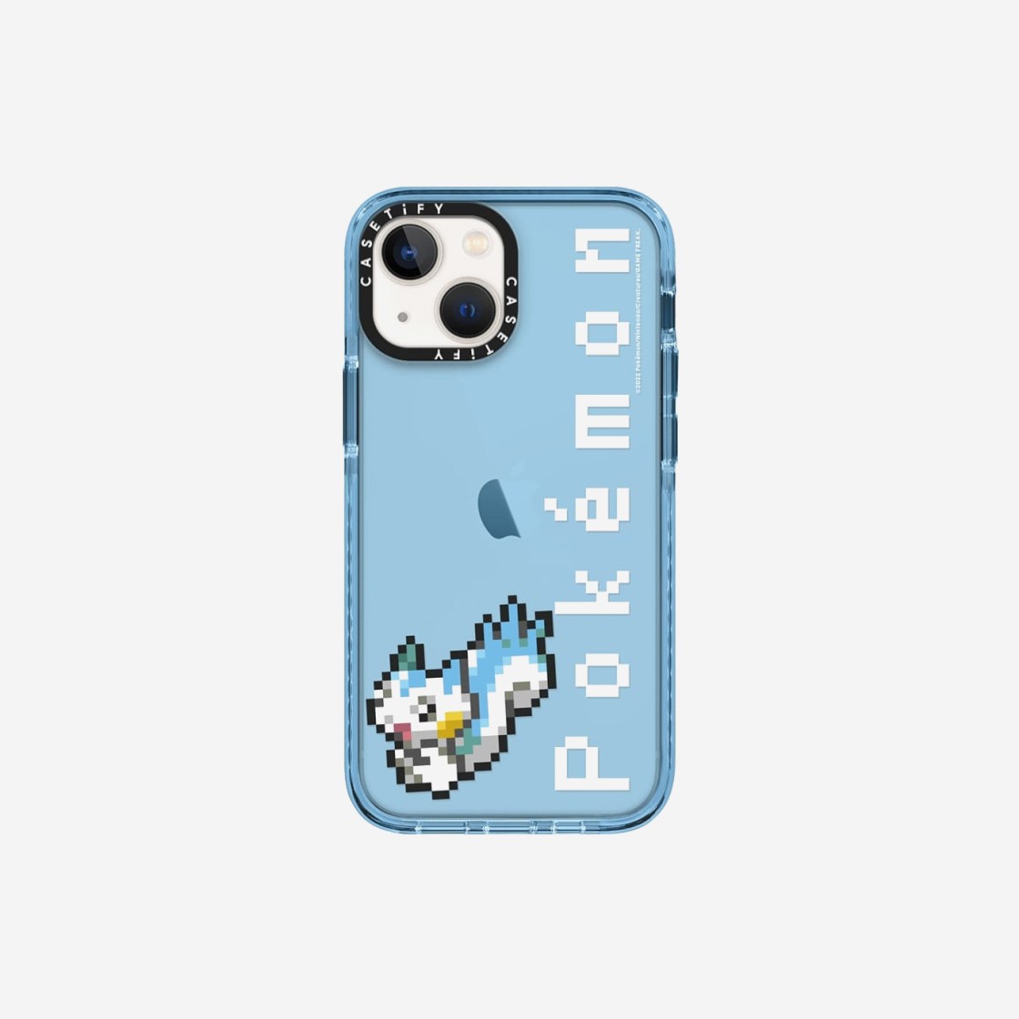 Casetify x Pokemon Pixel Giant Pokemon iPhone Impact Case Pachirisu Sierra Blue 상세 이미지 4