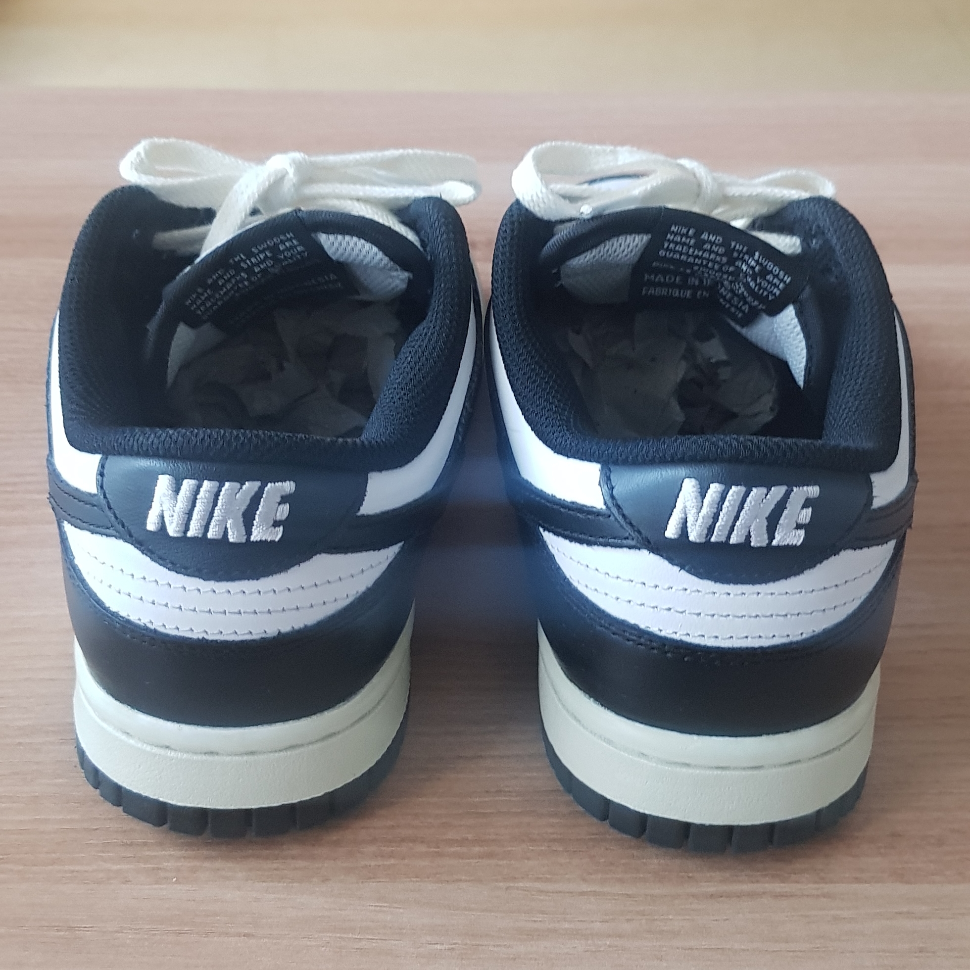 (W) Nike Dunk Low Black 착용 스타일 - 3
