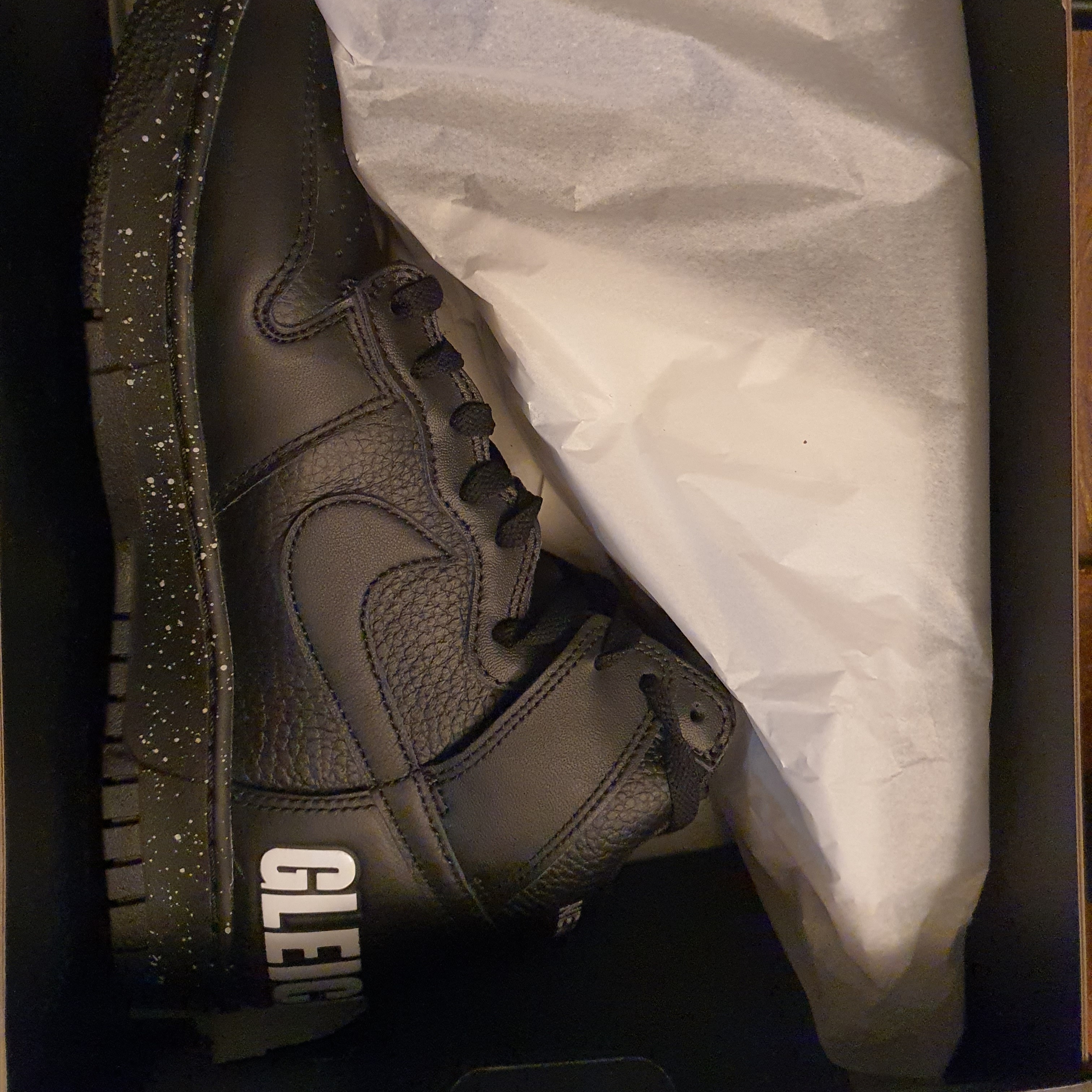 Nike x Undercover Dunk High 1985 Black 착용 스타일 - 4