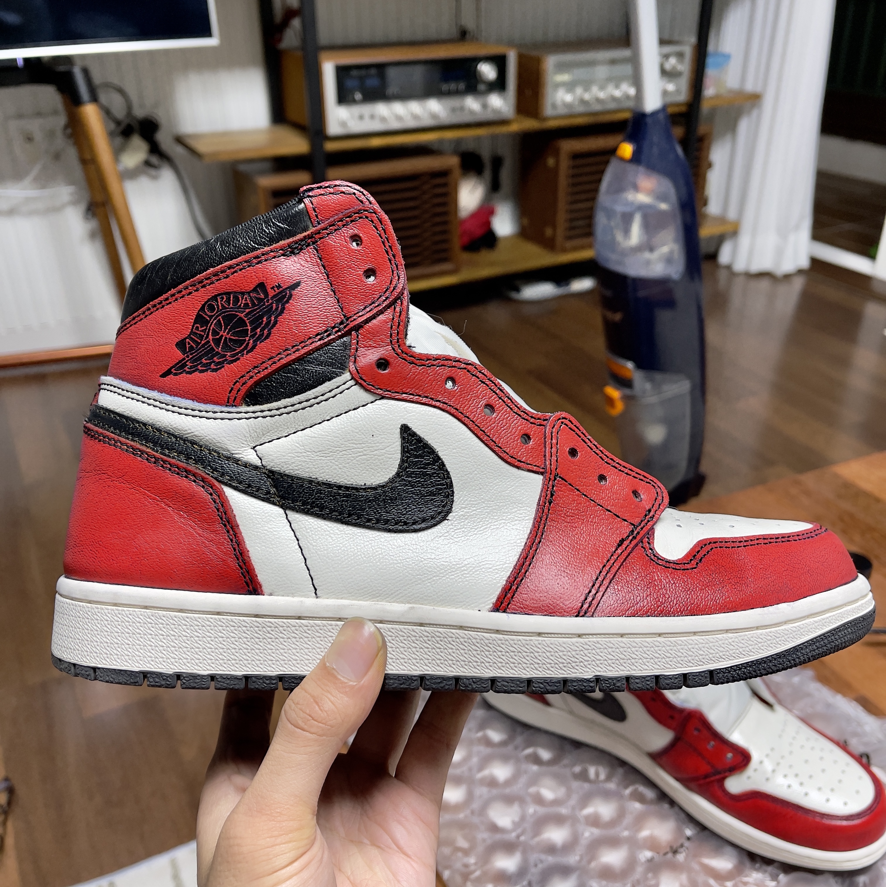 Jordan 1 Retro High OG Defiant SB LA to Chicago 착용 스타일