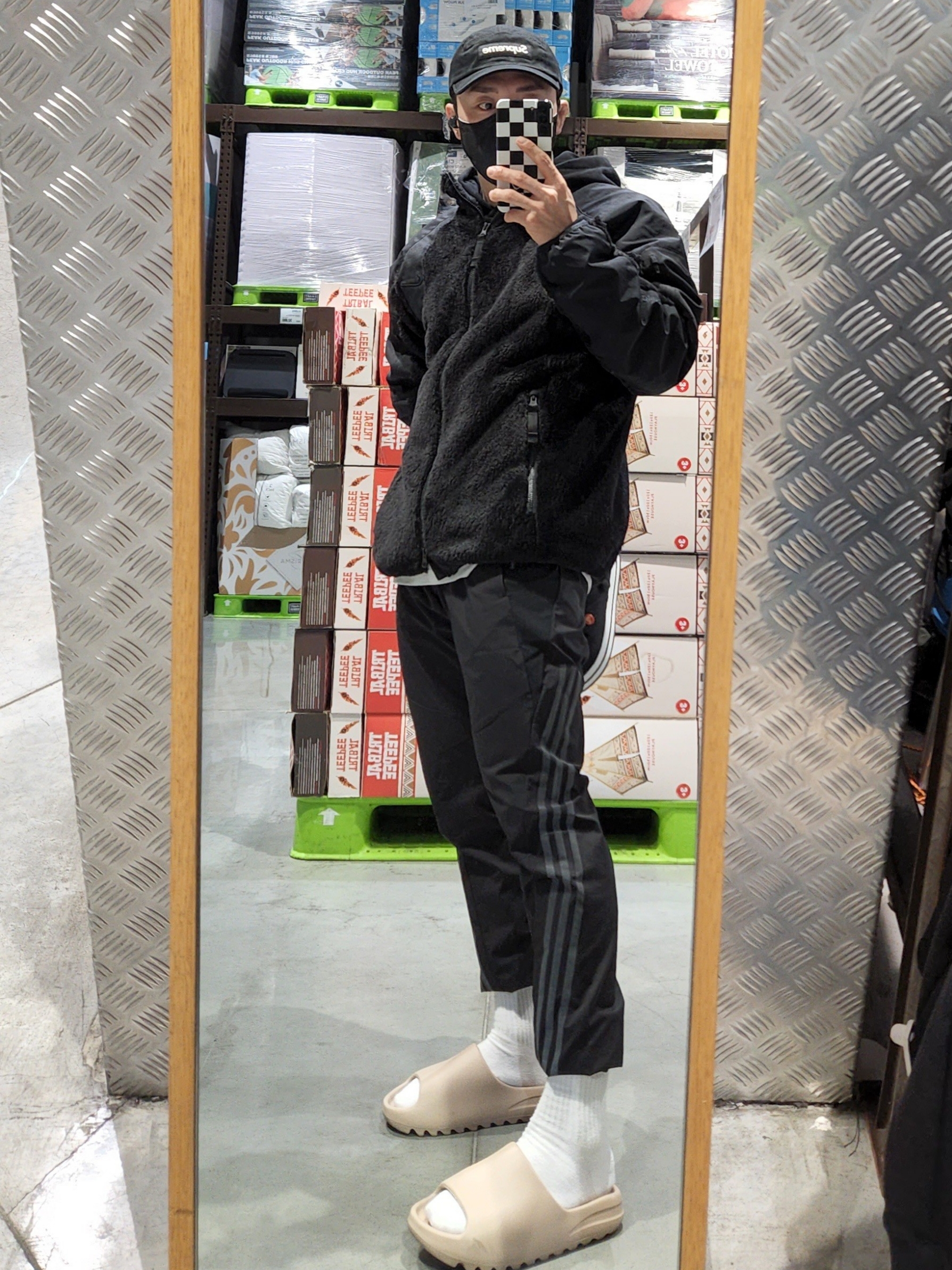 Supreme Washed Chino Twill Camp Cap Black, Nike x Drake Nocta NRG Polar Fleece Jacket - US/EU 착용 스타일 - 1