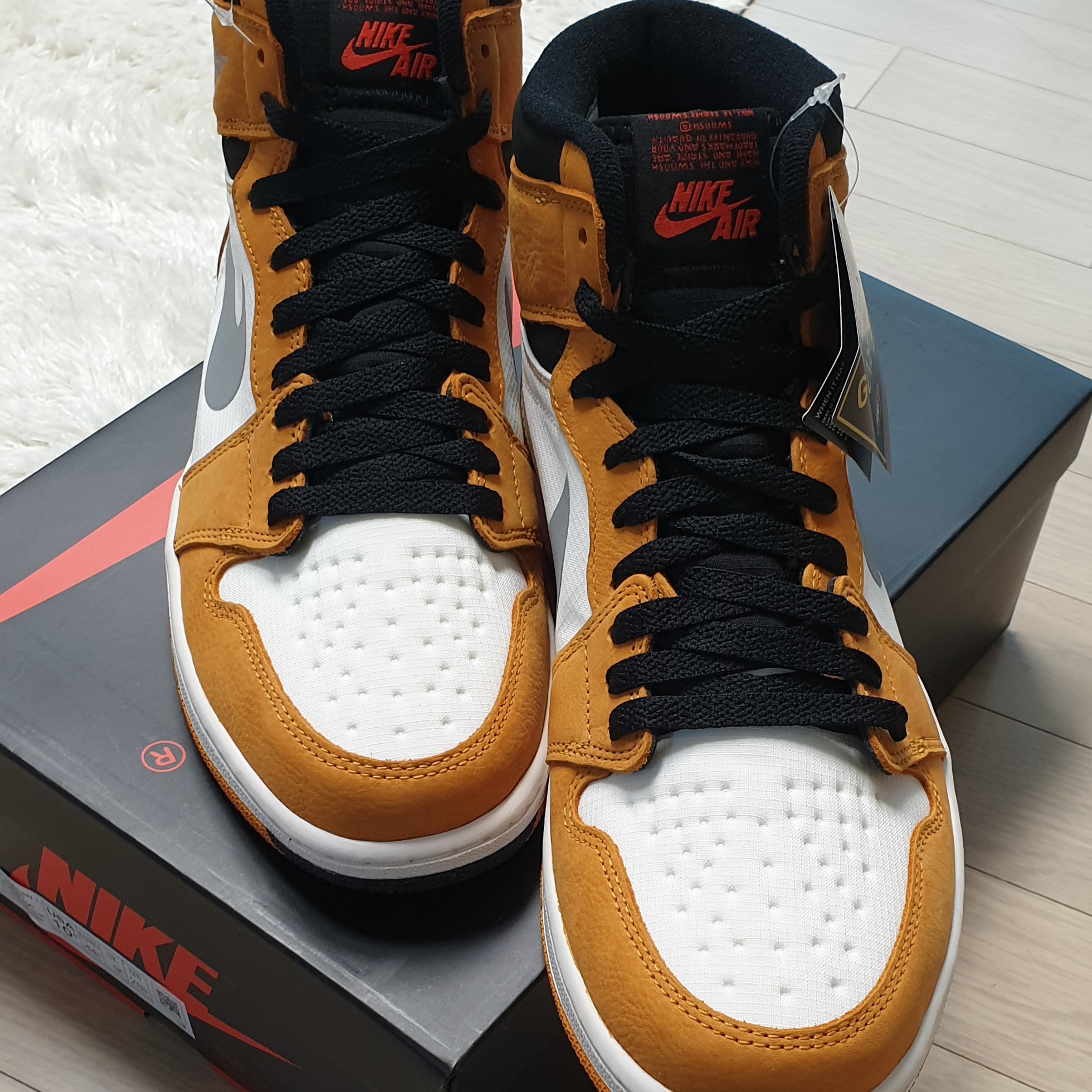 Jordan 1 Element Gore-Tex Light Curry 착용 스타일 - 2