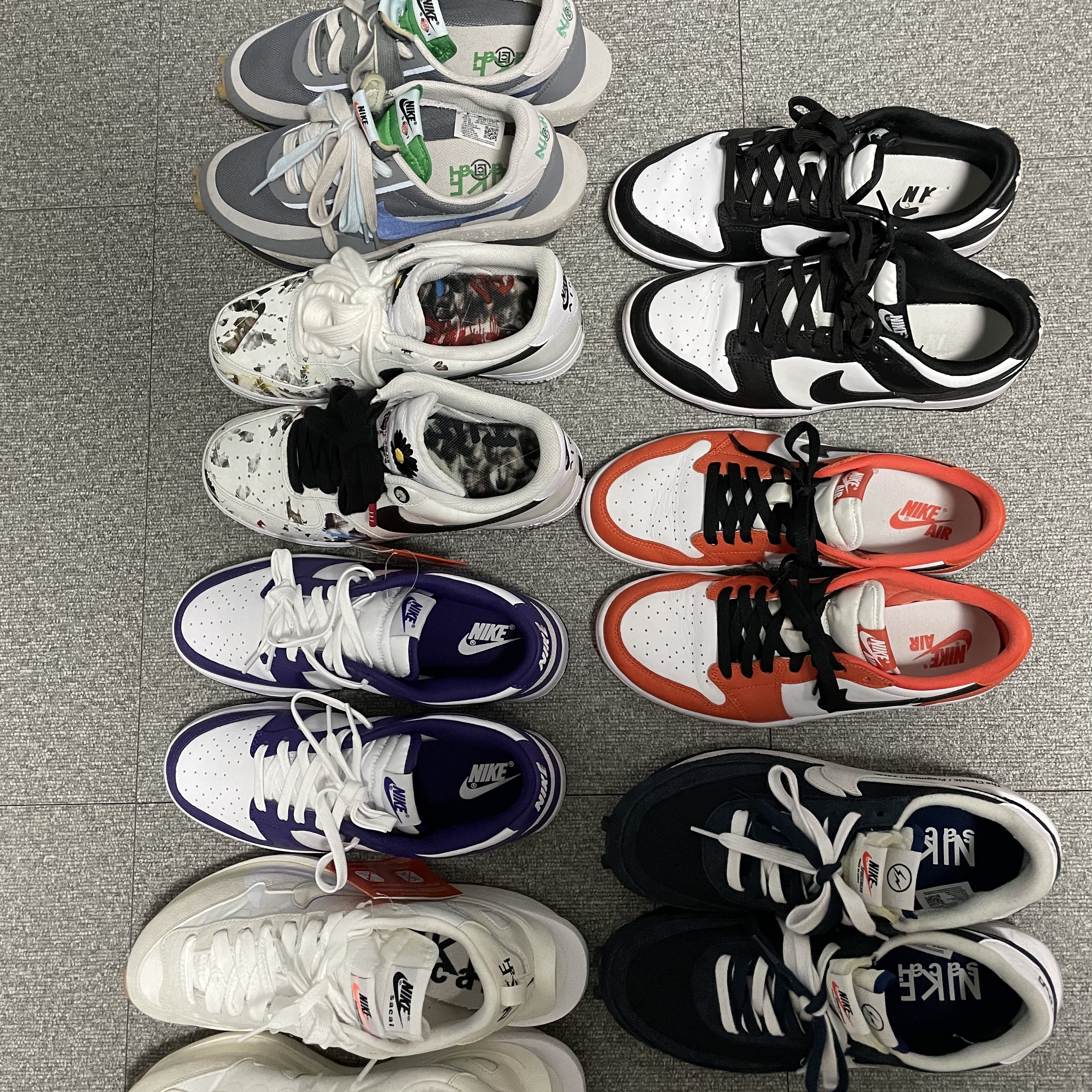 Nike x Peaceminusone Air Force 1 Low Para-Noise 2.0 착용 스타일