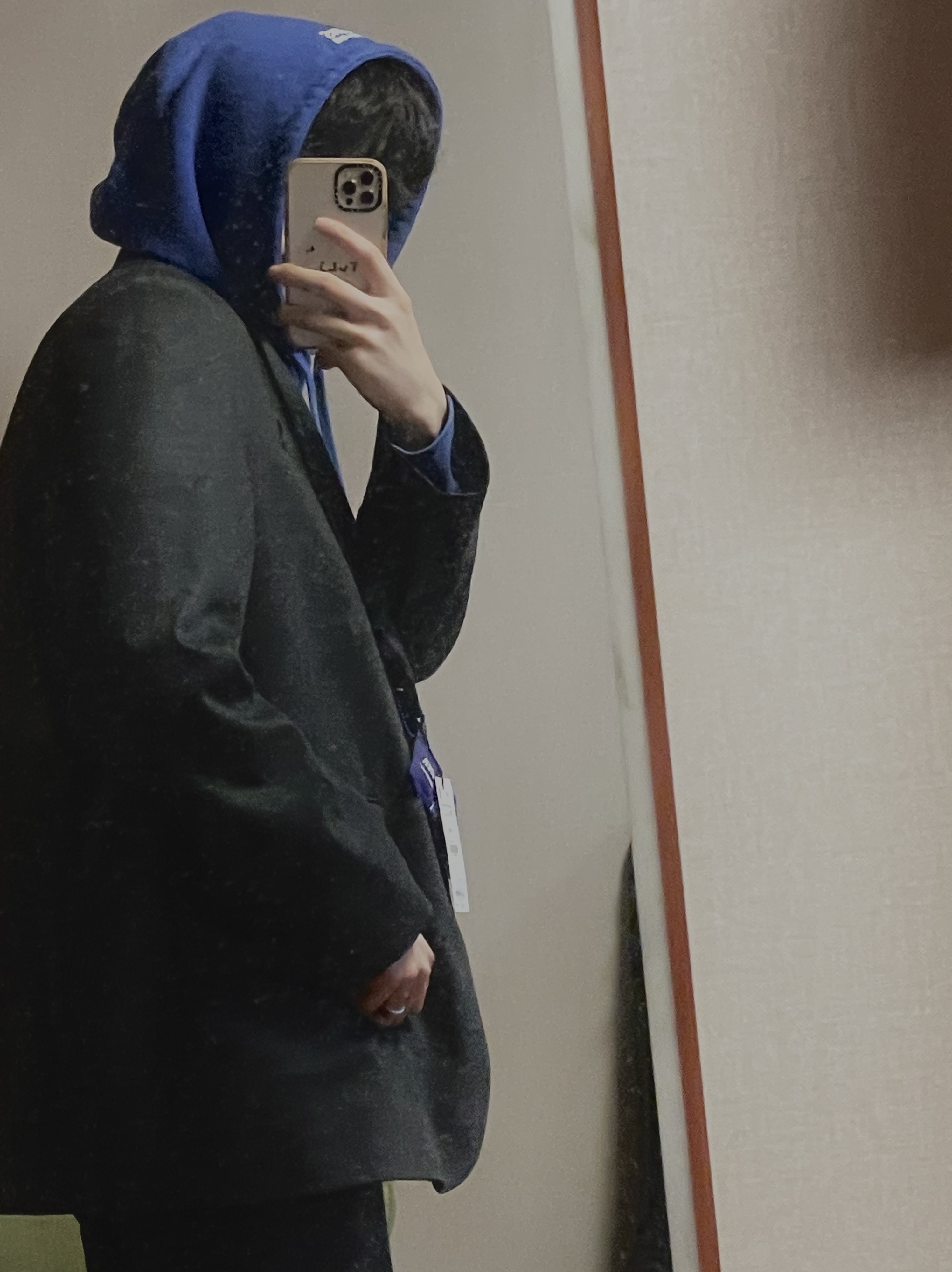 Zara x Ader Error Oversized Wool Blazer Dark Grey, Zara x Ader Error Wool Pants Dark Grey 착용 스타일 - 2