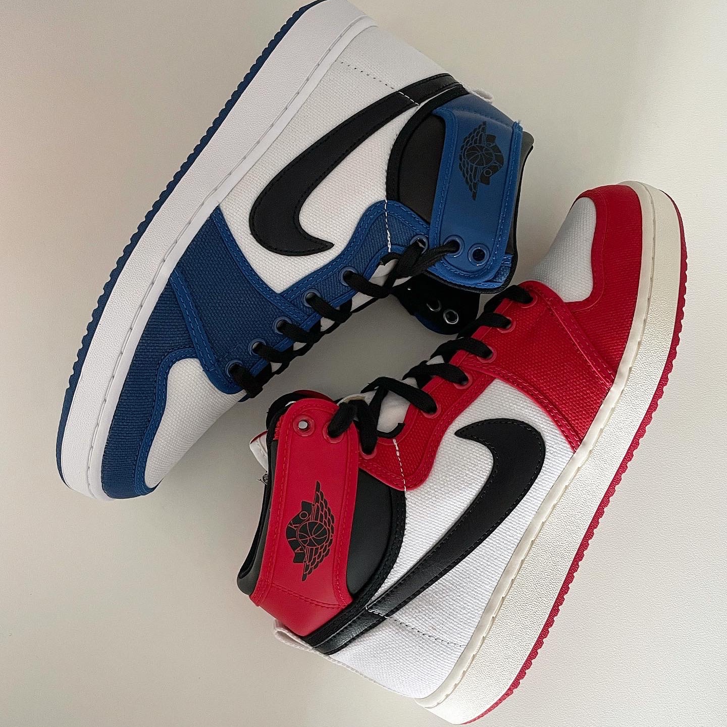 Jordan 1 KO Chicago 2021, Jordan 1 KO Storm Blue 착용 스타일 - 2