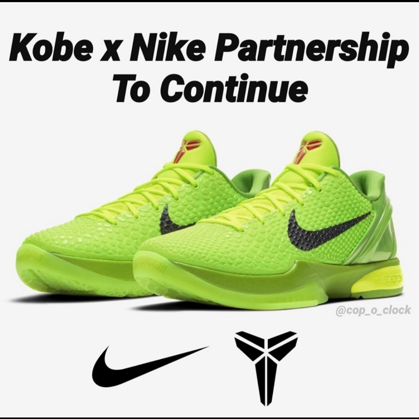Nike Kobe 6 Protro Green Apple, Nike Kobe 6 Protro White Del Sol 착용 스타일