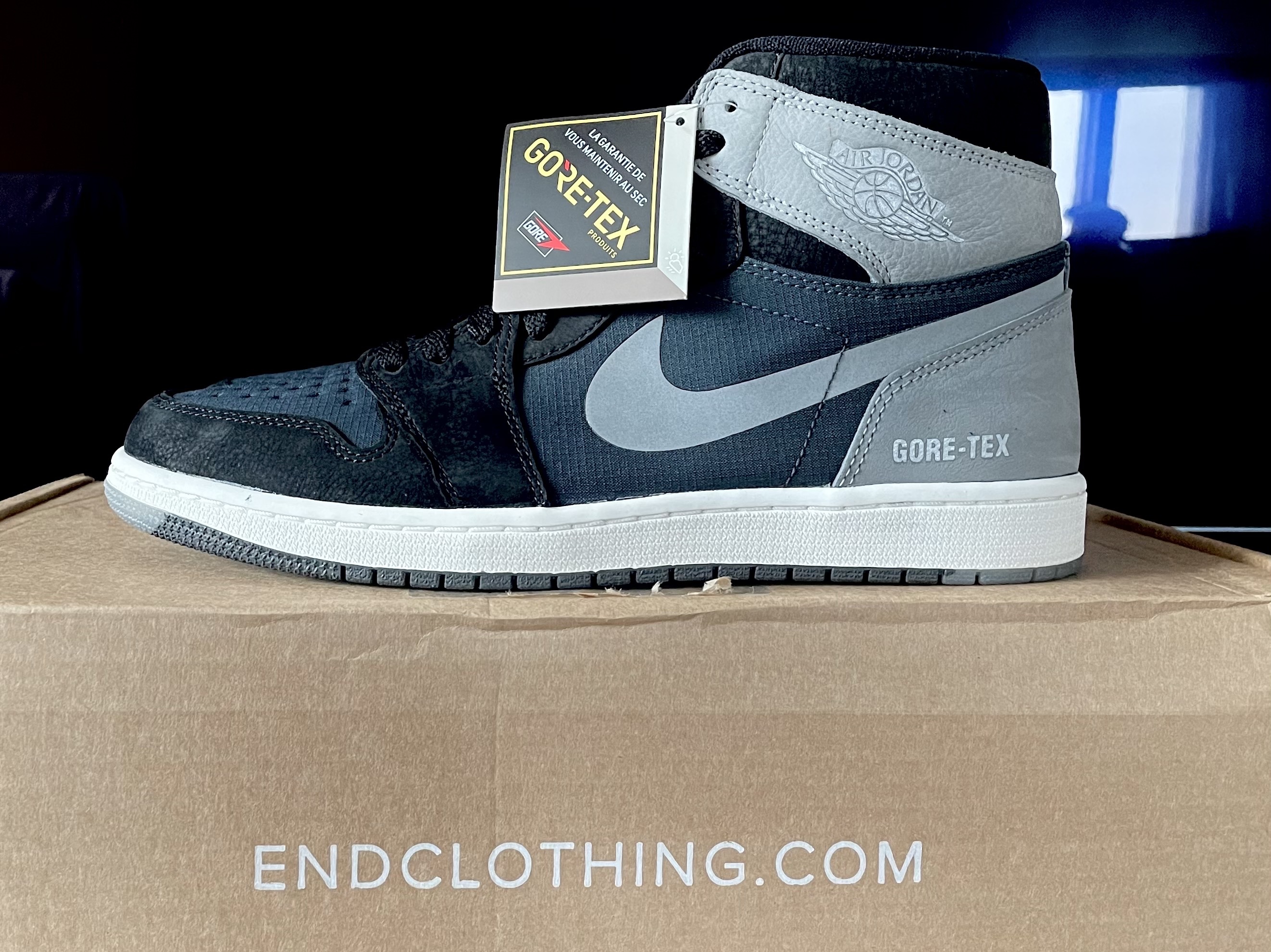 Jordan 1 Element Gore-Tex Particle Grey 착용 스타일