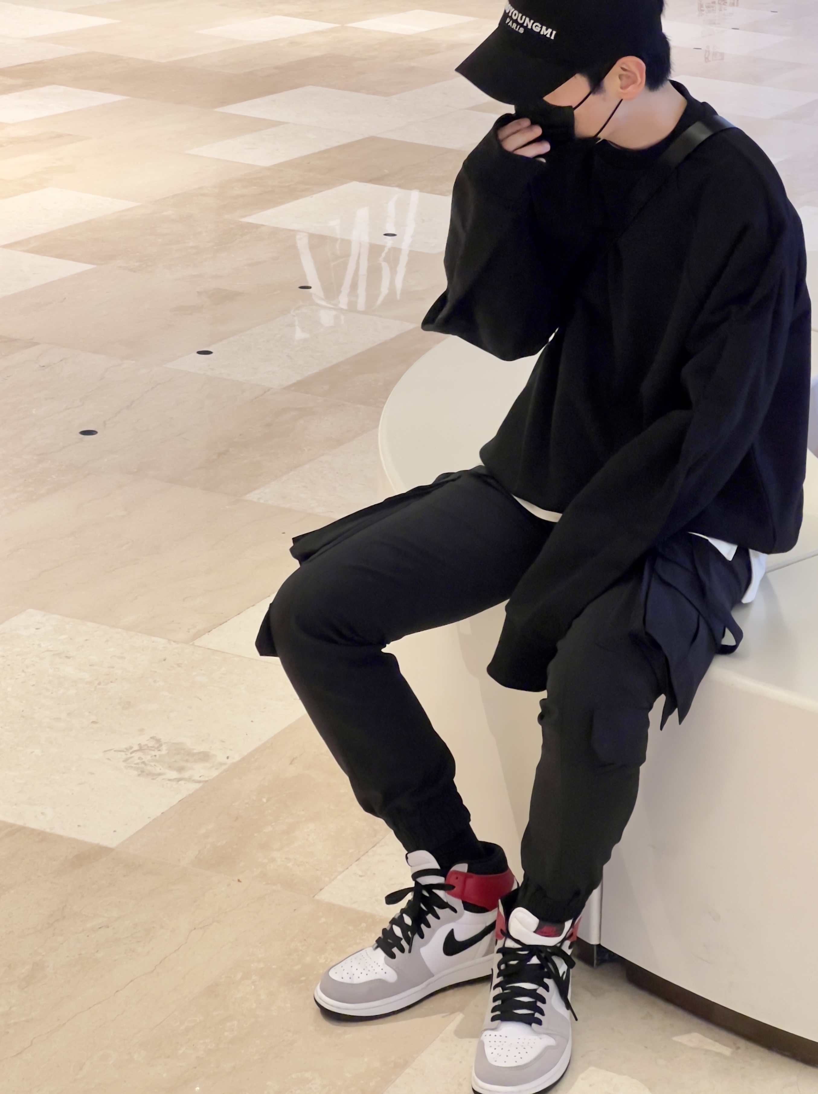 Jordan 1 Retro High OG Light Smoke Grey 착용 스타일