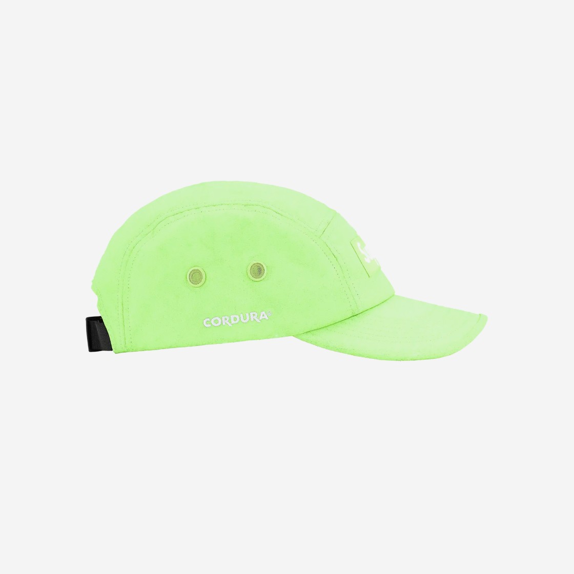 Supreme Coated Cordura Camp Cap 'Lime