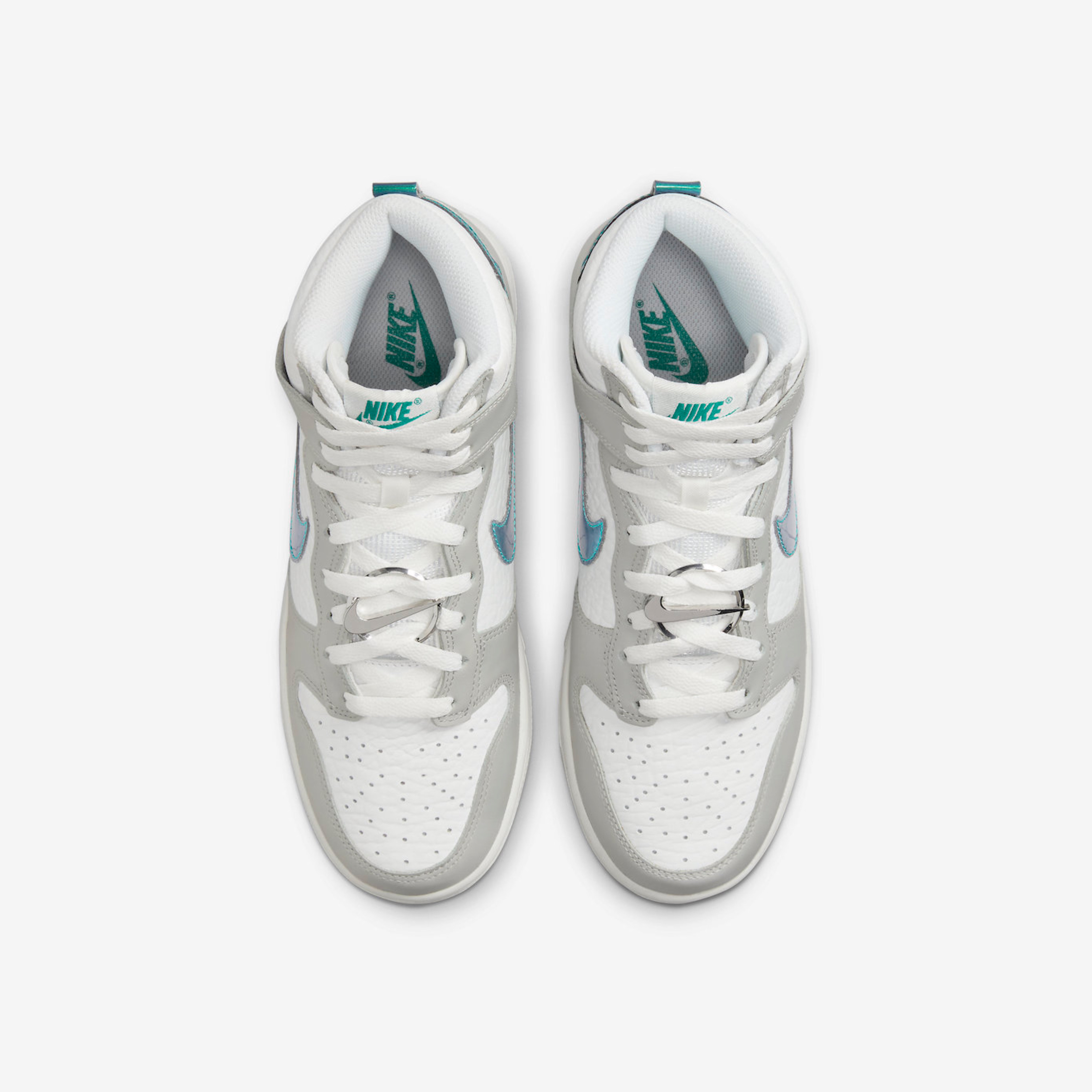 (W) Nike Dunk High Ring Bling 착용 스타일 - 4