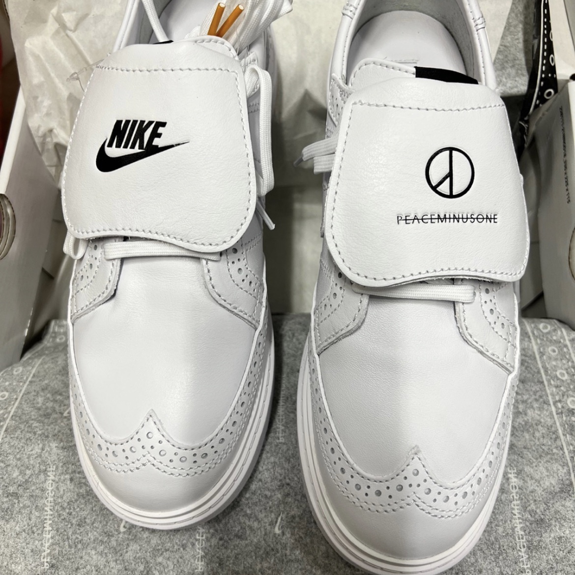 Nike x Peaceminusone Kwondo1 White 착용 스타일